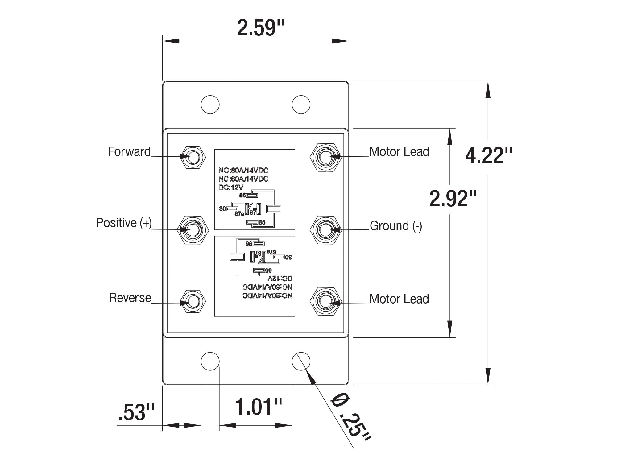 Buyers Products Forward And Reverse Relay Module