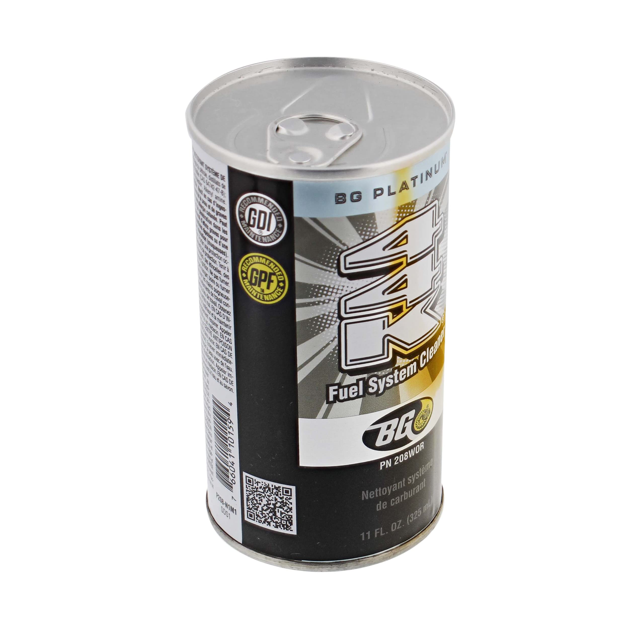 Bg 44K Fuel System Cleaner Power Enhancer 4 Pack 11Oz Bottle