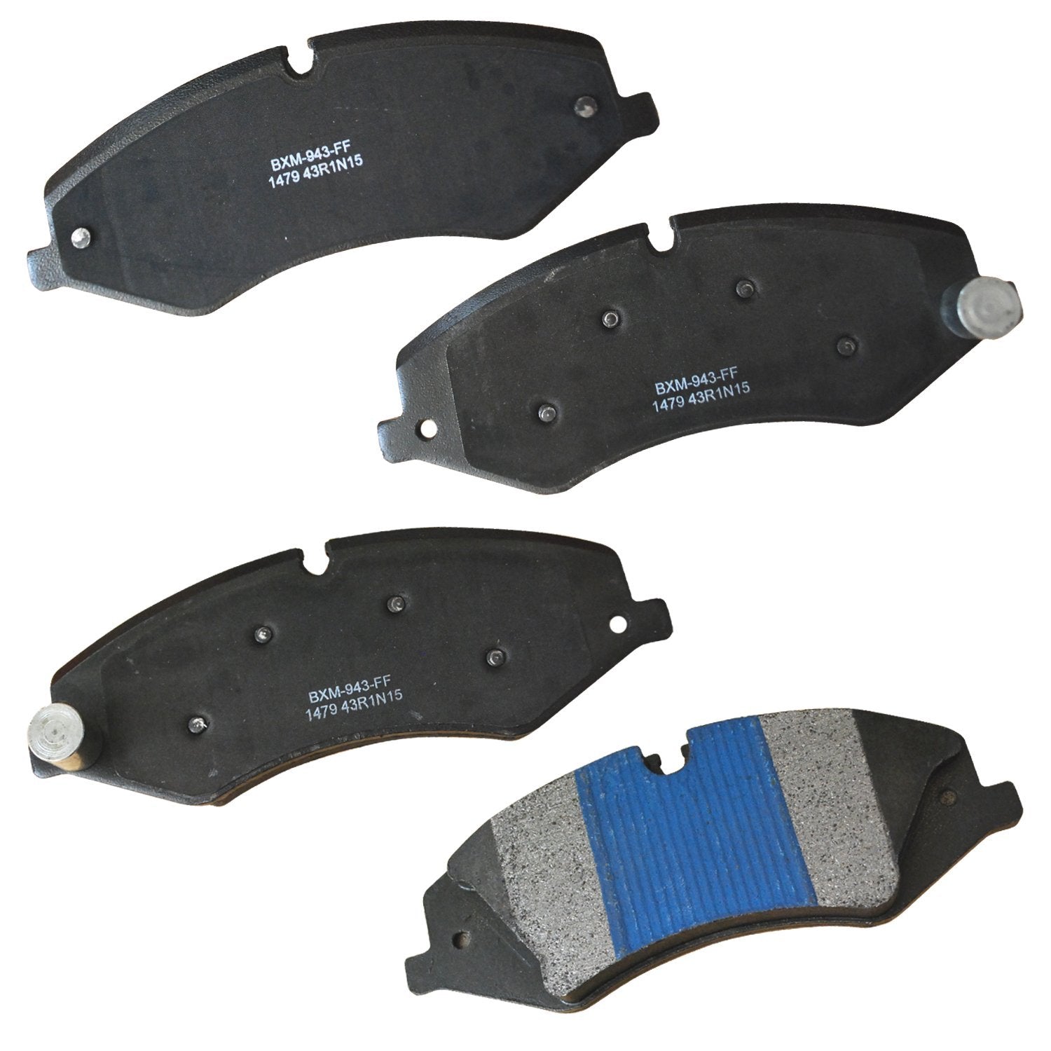 Bendix Premium Sbm1479 Semi-Metallic Front Brake Pads For Select Models Land Rover Discovery, Lr4, Range Rover, Sport, Lexus Lfa