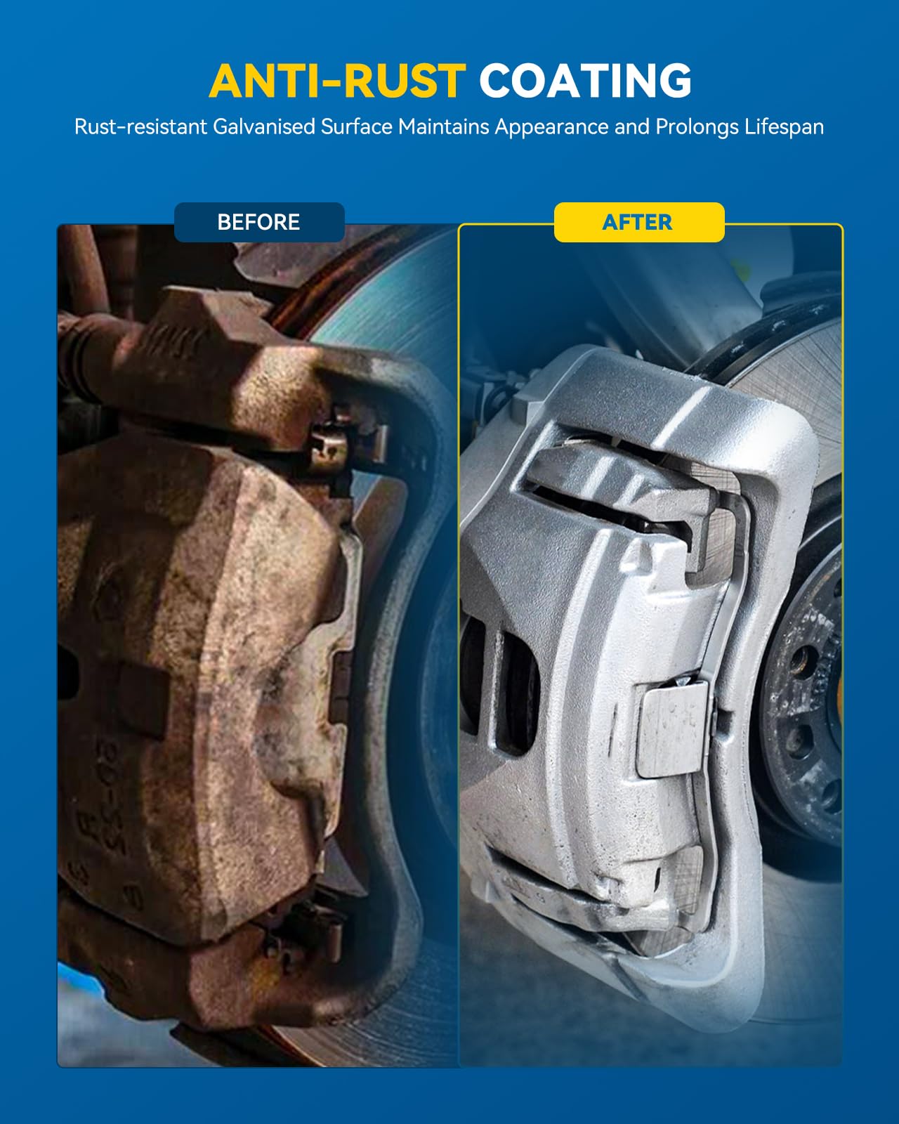 Philtop 19-B2690 19-B2691 Front Disc Brake Caliper Assembly Fit For Nissan Infiniti Altima 2002 2003 2004 2005 2006, Maxima 2002