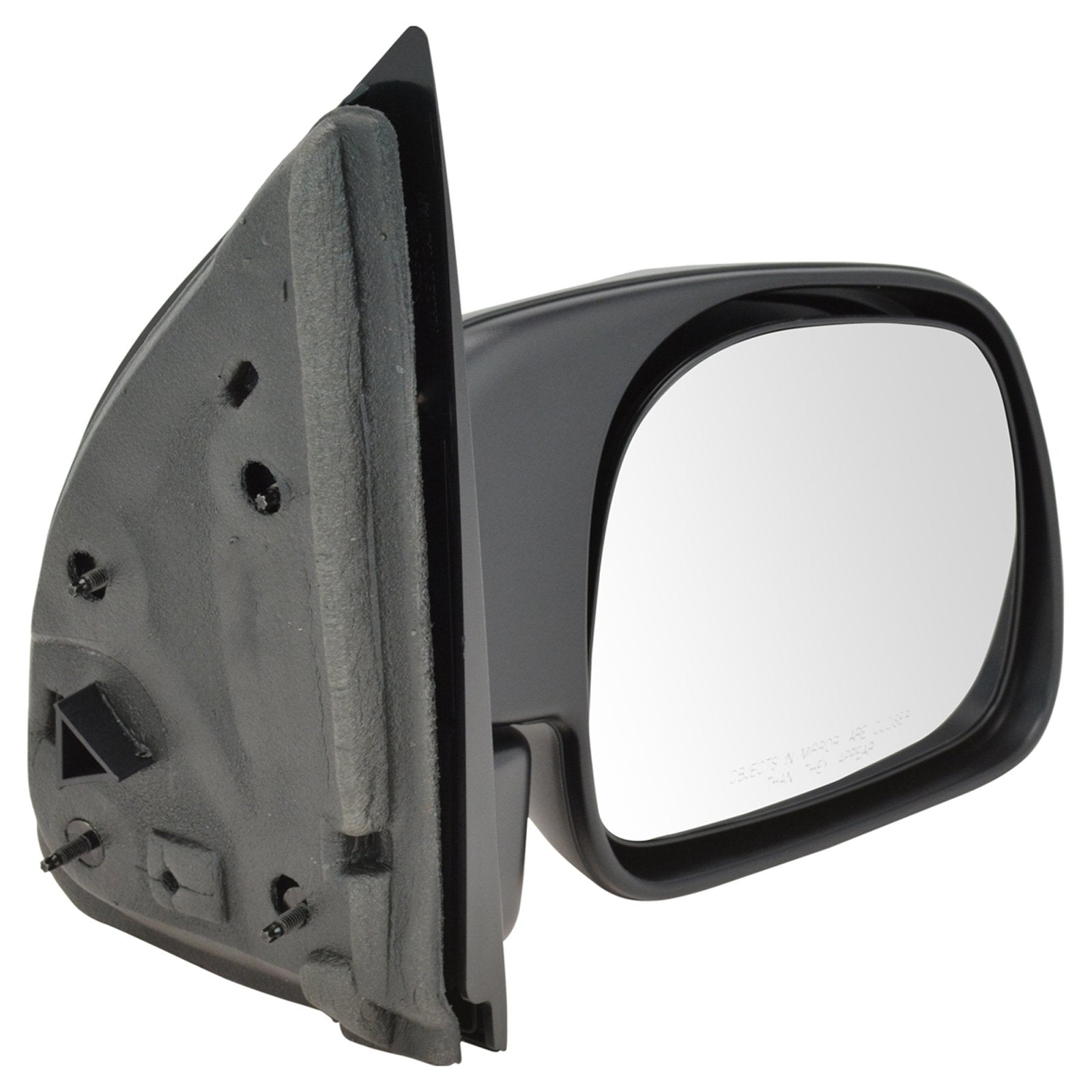Trq Right Mirror Manual Passenger Side Compatible With 2000-2005 Ford Excursion 1999-2007 F-250 Super Duty F-350 Super Duty Fo13