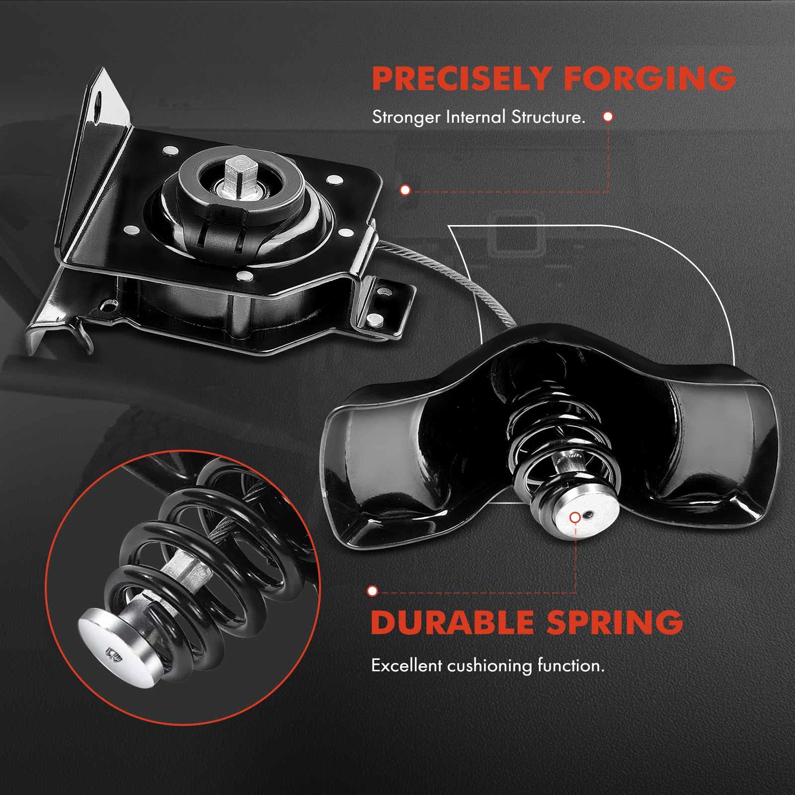 A-Premium Spare Tire Hoist Assembly Tire Winch Carrier Holder Compatible With Chevrolet Chevy Gmc Silverado Sierra 2500 2500Hd 3500 3500Classic 3500Hd 2003-2010 Replaces# 924-502/19259450