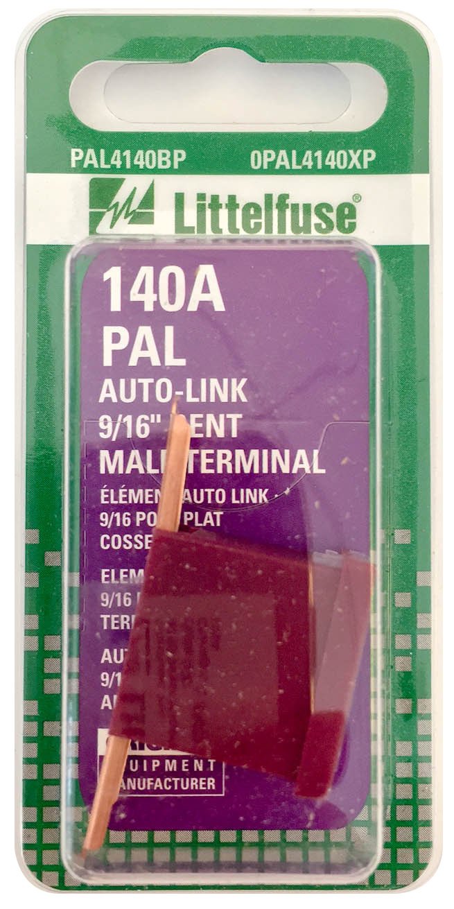 Littelfuse Auto Link Fuse 32V 140A Model 0PAL4140XP Copper 13/16" Bent Design