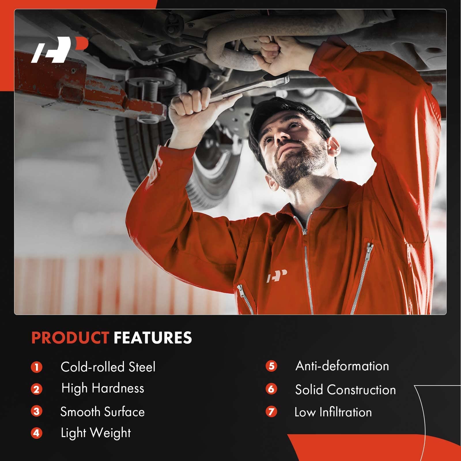 A-Premium Transmission Oil Pan with Drain Plug Compatible with Mazda 2 2011-2015, 1.5L and with Automatic Trans