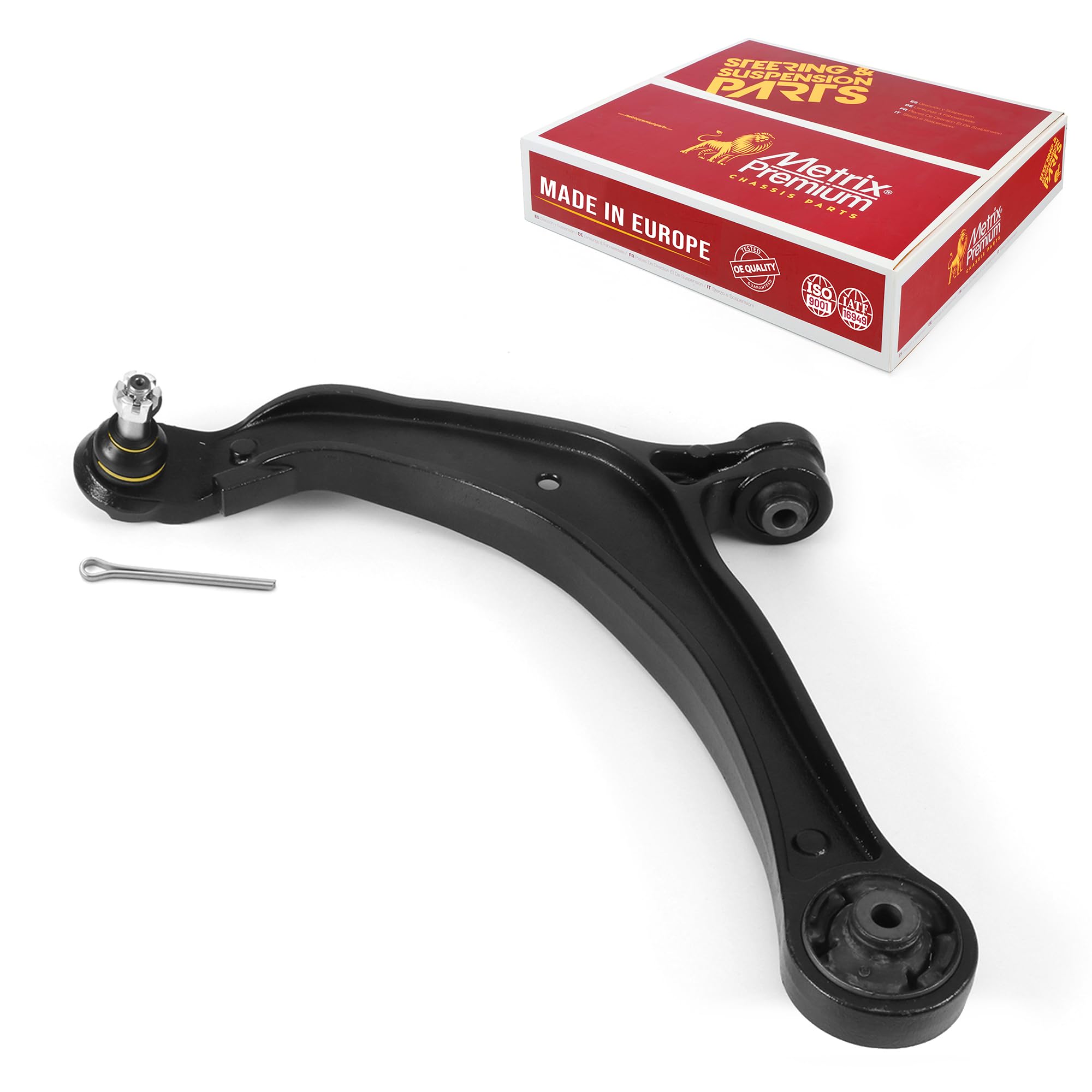 Metrix Premium Chassis Parts - Front Left Lower Control Arm W Ball Joint & Bushing Assembly Fits 2011-2013 Honda Odyssey, Replac