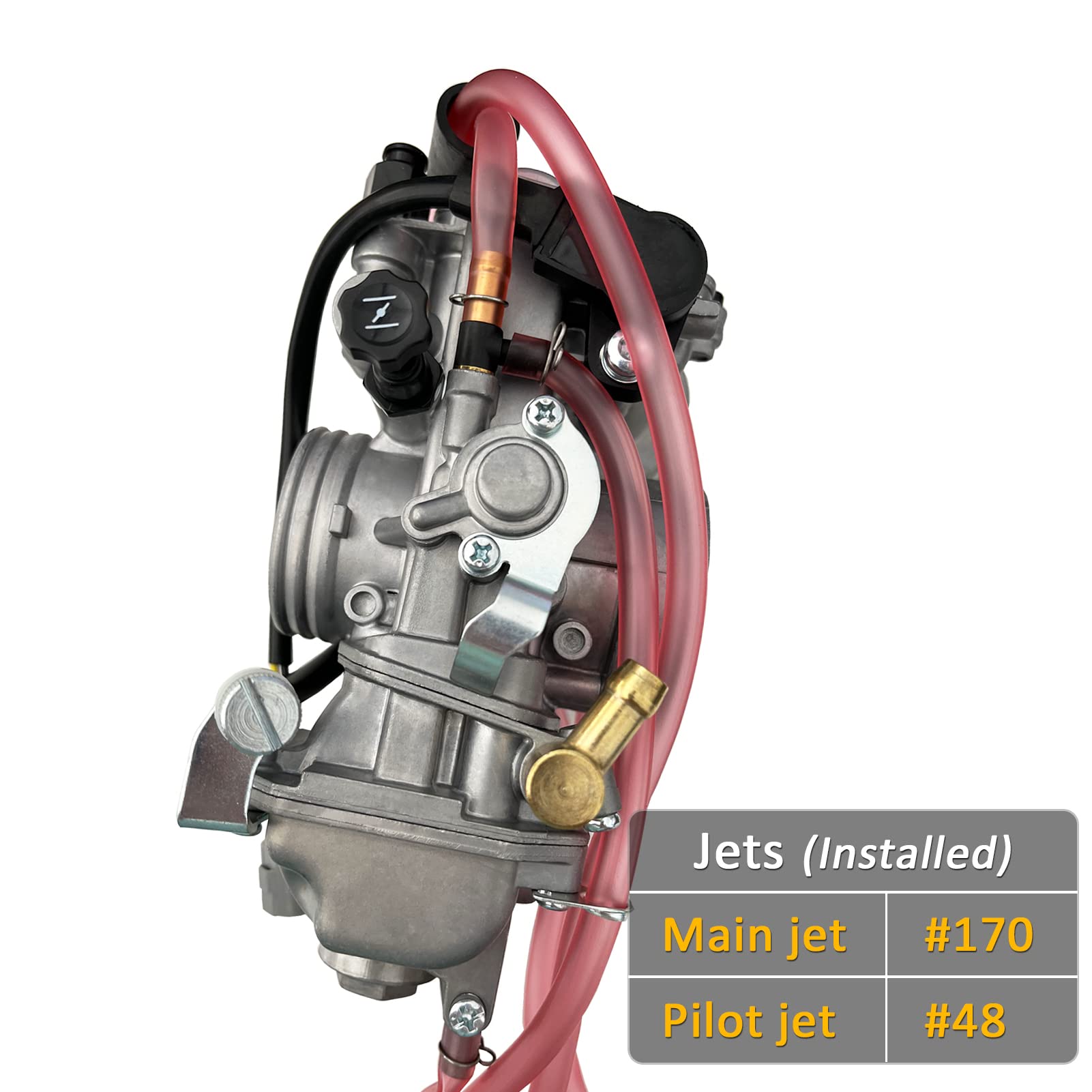 SVKZGFZ Carburetor for Yamaha YFZ450 YZ450F YZ400F WR450F 39mm ATV Quad (2004-2009) - High-Performance