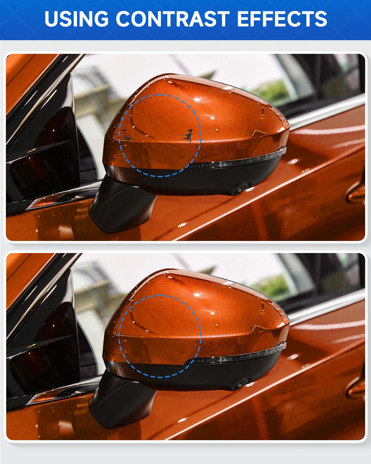 EBB Monarch Orange Metallic Touch Up Paint Compatible with Nissan Exact Match Touch Up Paint Car Scratch Repair