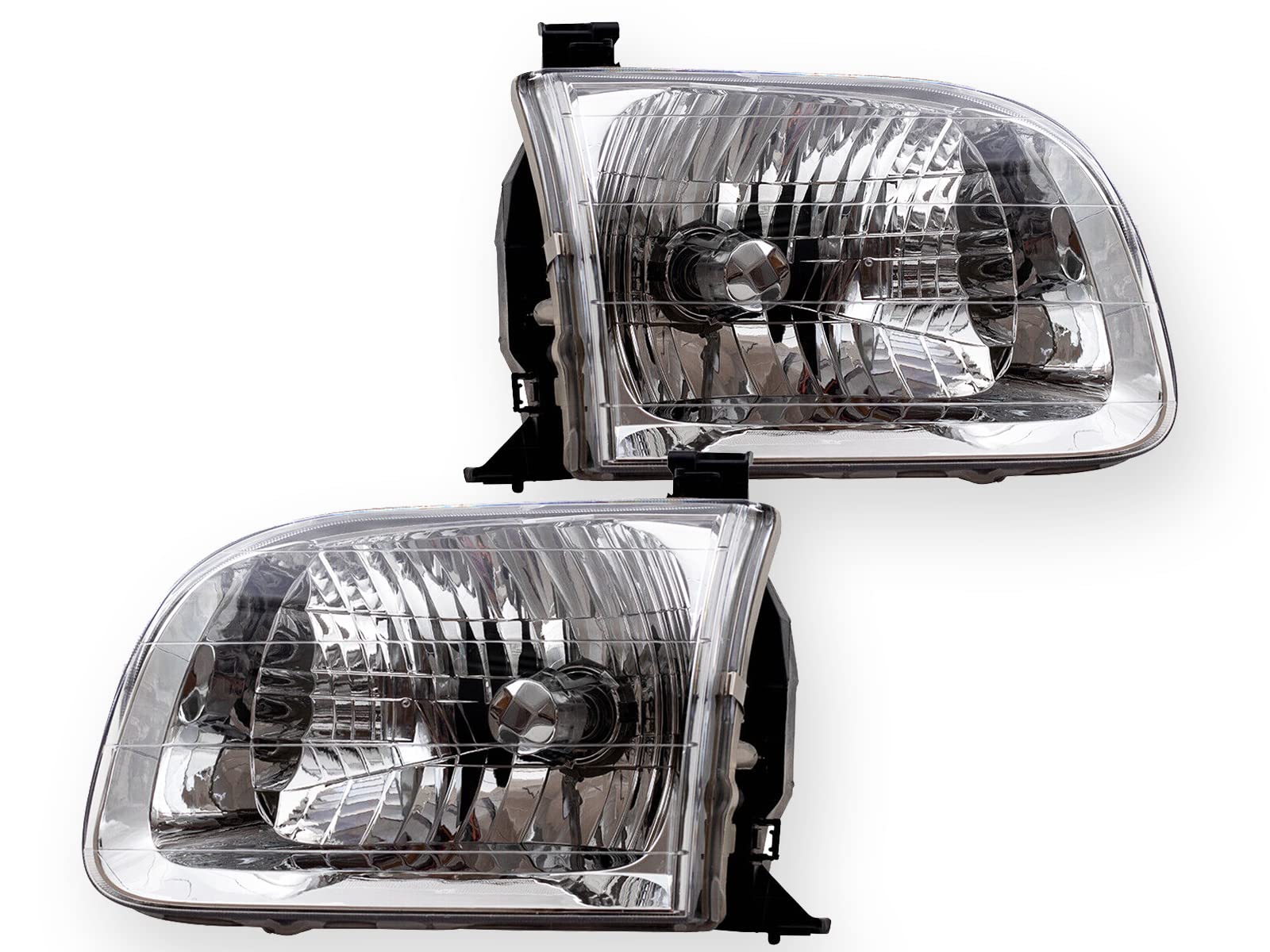 Apa Replacement Head Light For 2000 2001 2002 2003 2004 Tundra (Double Cab Model Only) 2001 2002 2003 2004 Sequoia Pair Passenge