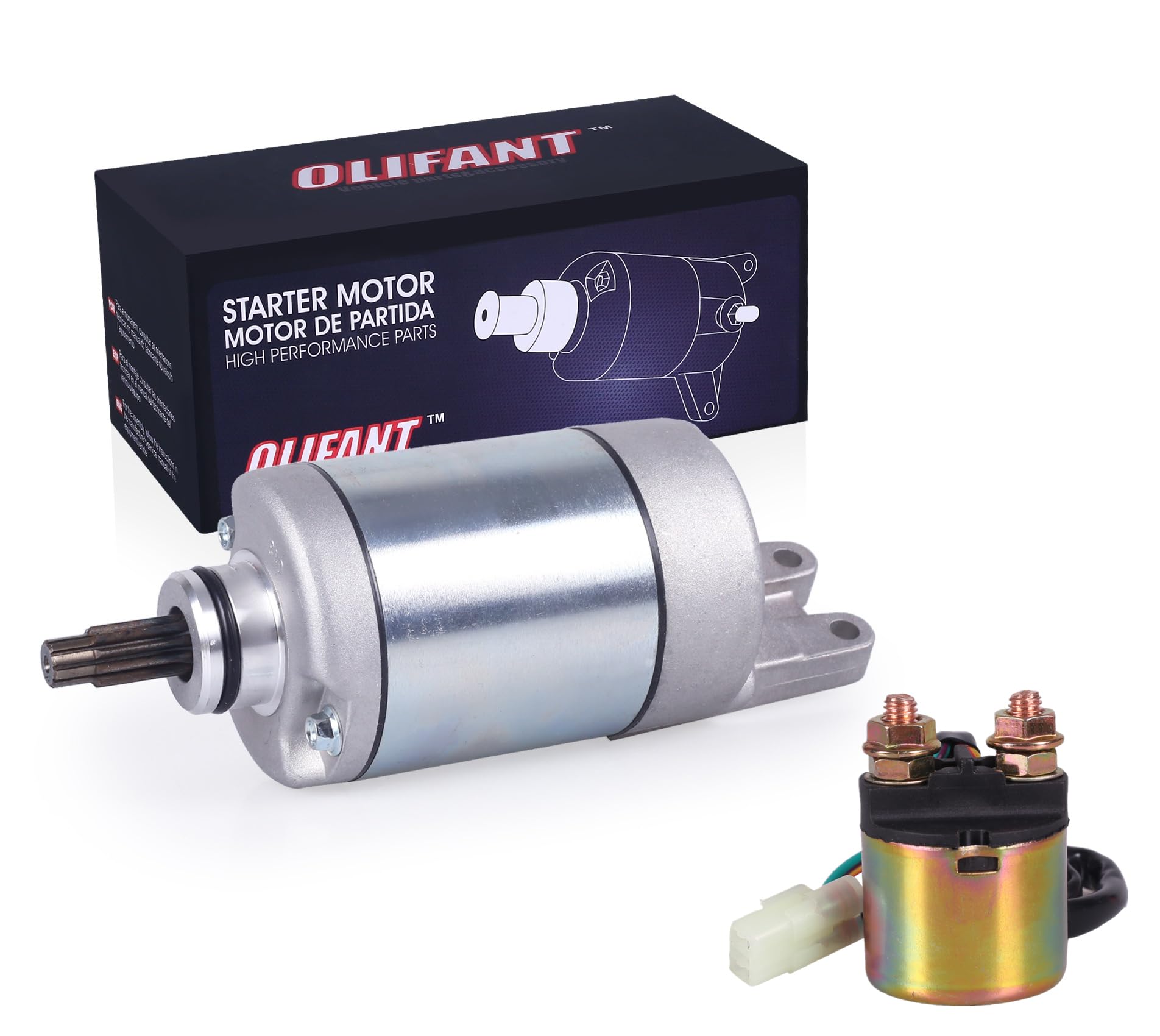 Starter For Honda Foreman Rubicon 500 Trx500Fa 2001-2014 Trx500Fga Trx500Fpa Rincon Gps 31200-Hn2-A01 31200-Hn2-003 Olifant