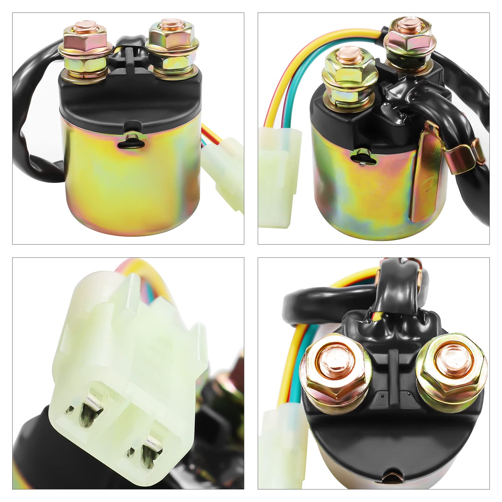 Rancher 350 Starter Solenoid Relay for Honda TRX350 Rancher 350 Fourtrax Rancher 420 /TRX400 Fourtrax Foreman 400/TRX90 TRX200 T