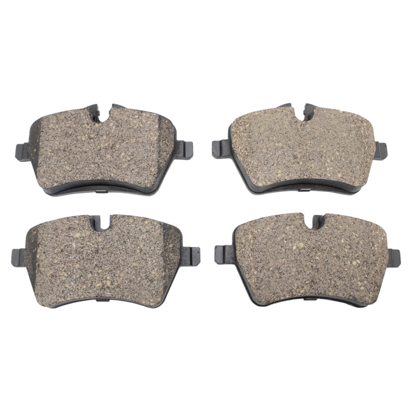 TRQ Front Brake Pads Ceramic Compatible with 2007-2015 Mini Cooper 2011-2016 Cooper Countryman 2013-2016 Cooper Paceman