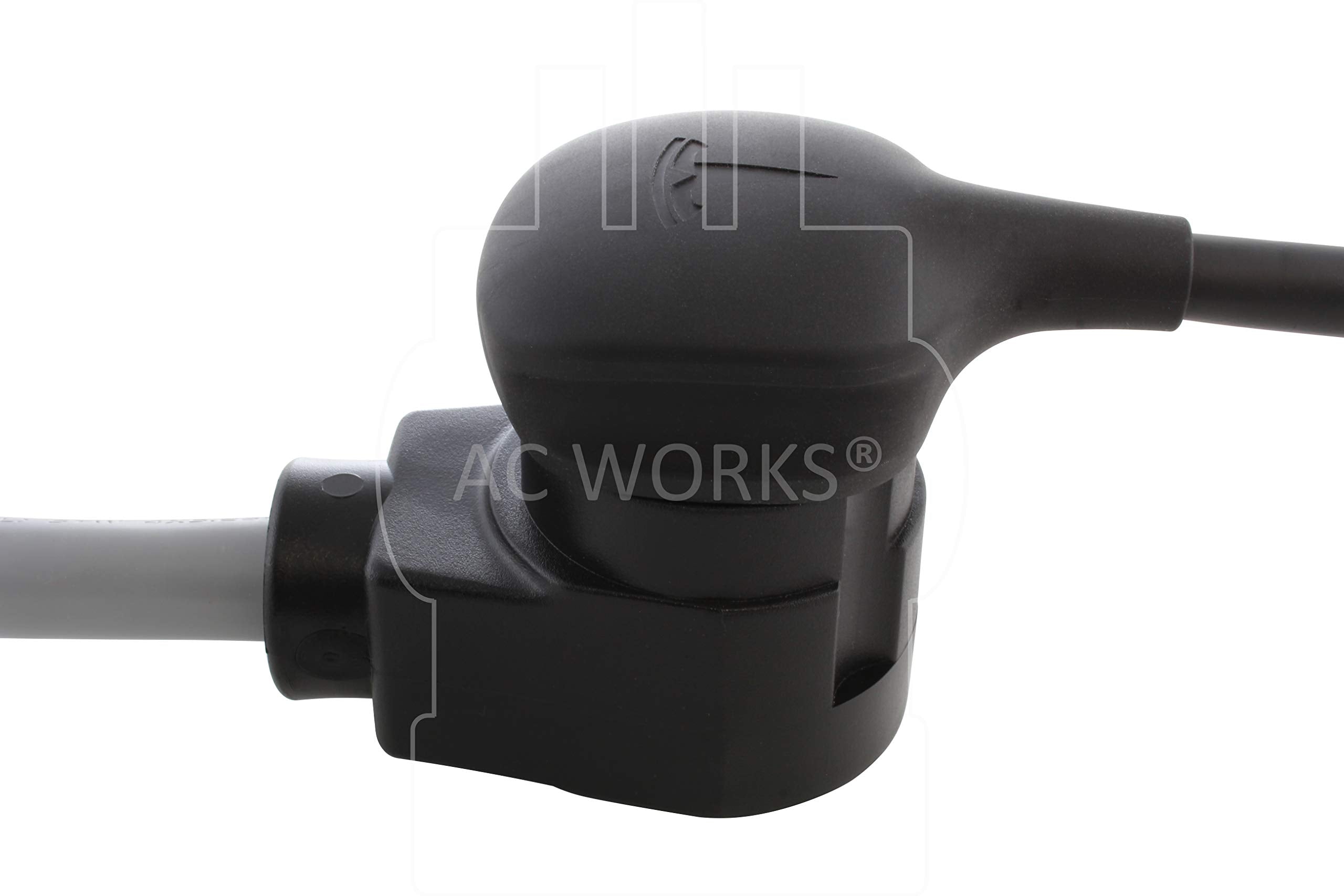 Ac Works Electric Vehicle Charging Adapter For Tesla Use (L15-20 20A 250V 3-Phase To Tesla)