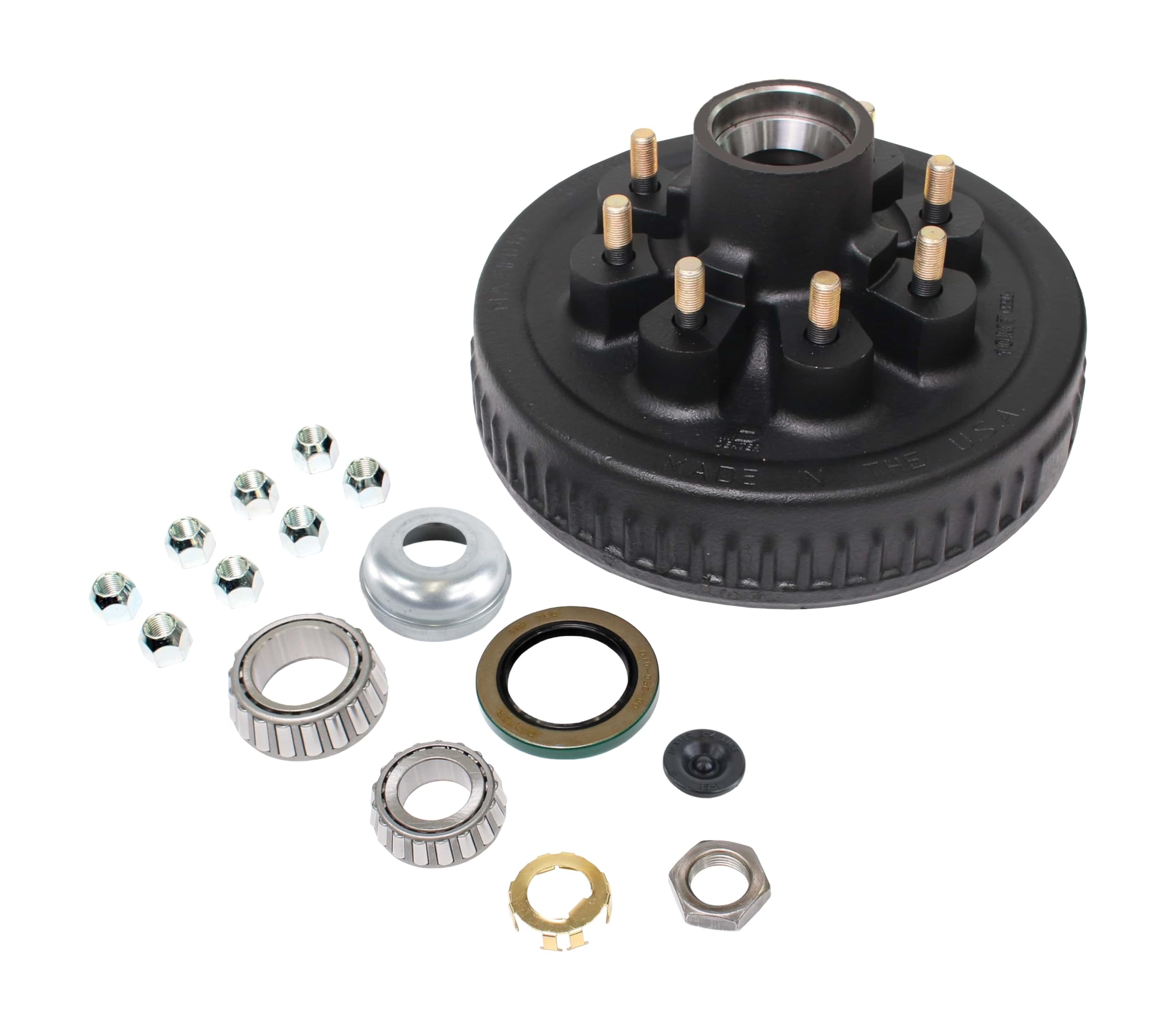 Dexter 7K 865-9/19 EZ Hub & Drum Kit - Pre-Greased Bearings!! (K08-219-9C)