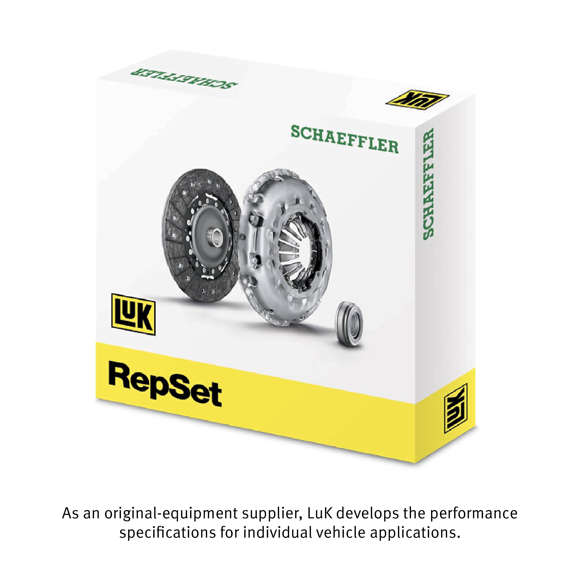 Schaeffler Luk Repset 08-047 Clutch Kit, Oem Replacement Transmission Clutch Kit, Compatible With Acura Cl 03, Tl 04-08, Honda Accord 03-17