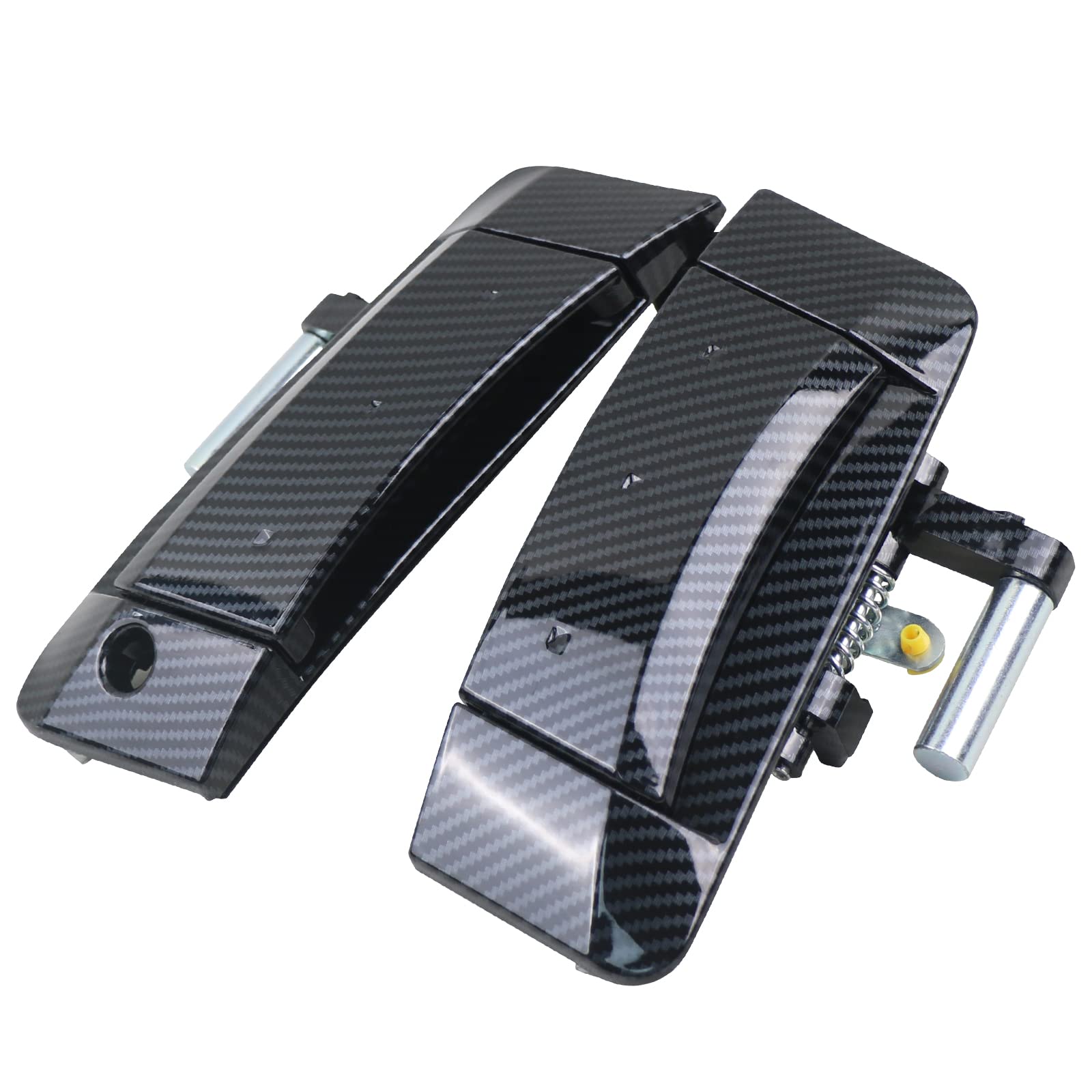 APPERFiT Carbon Fiber Exterior Door Handle Compatible with Nissan 350Z (2003-2009) - Durable Pair for Enhanced Style and Functionality