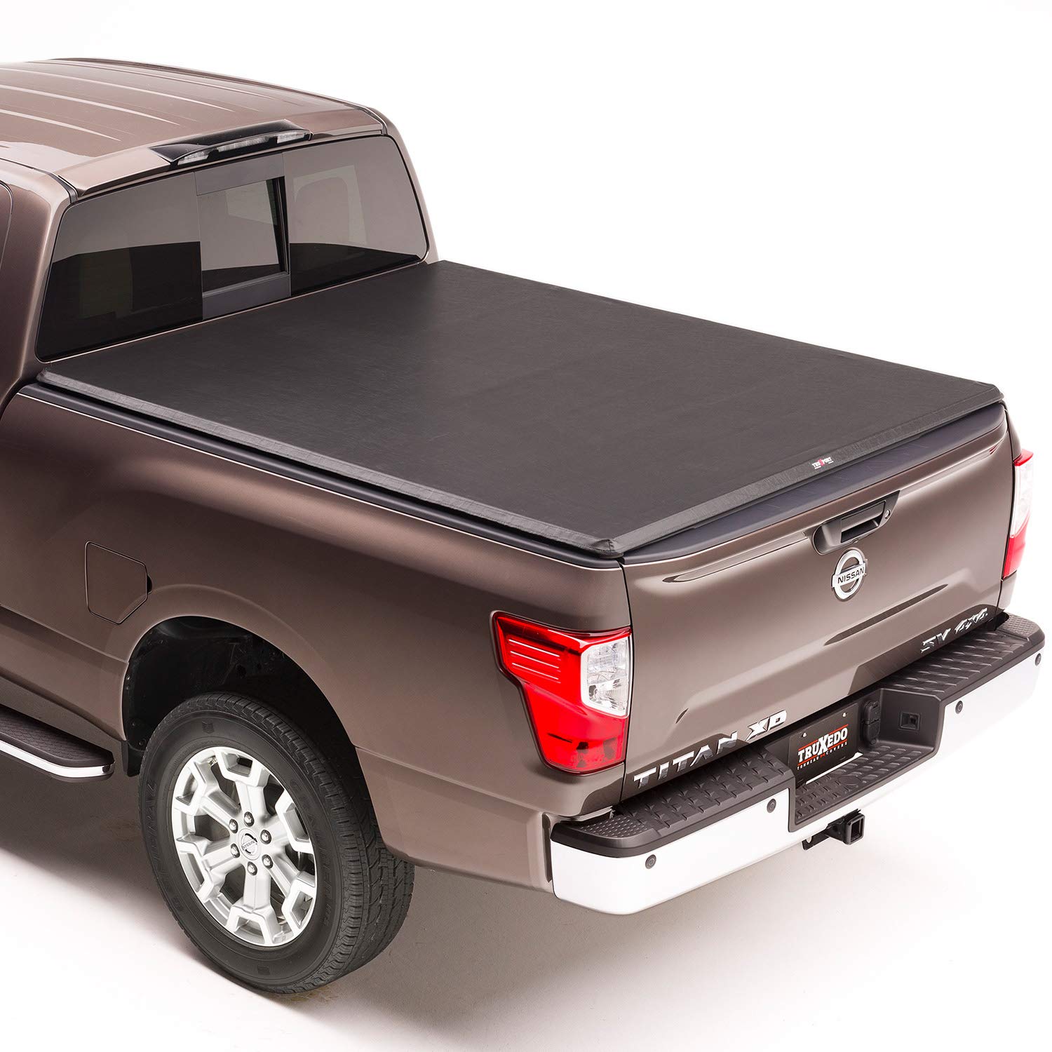 Realtruck Truxedo Truxport Soft Roll Up Truck Bed Tonneau Cover | 297401 | Fits 2016 - 2024 Nissan Titan W/Track System 5' 7'' B