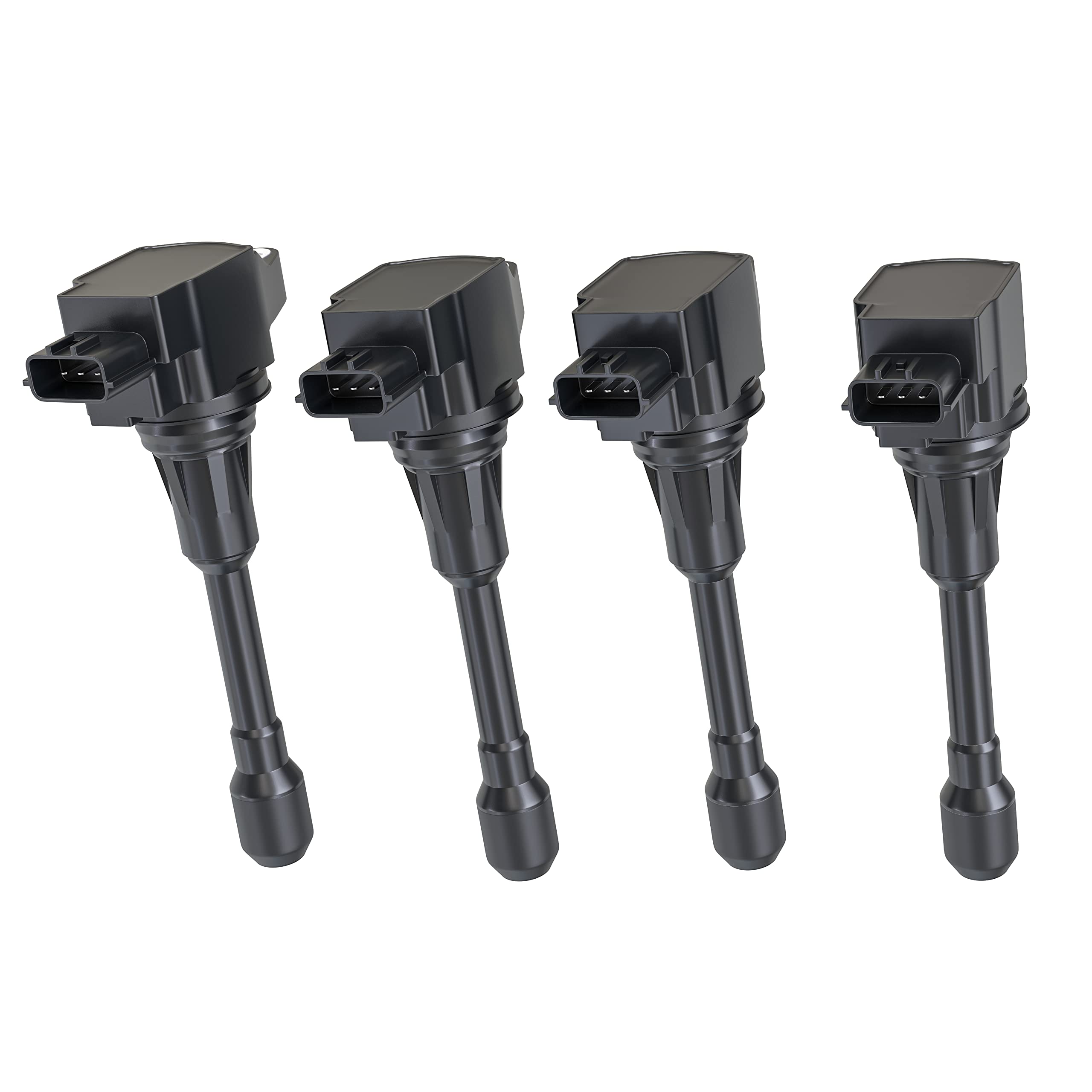 Ignition Coil Pack Set Of 4 - Compatible With Nissan & Infiniti Vehicles - 2007-2017 Altima 2.5L, Sentra, Rogue, Cube, Versa, Qx