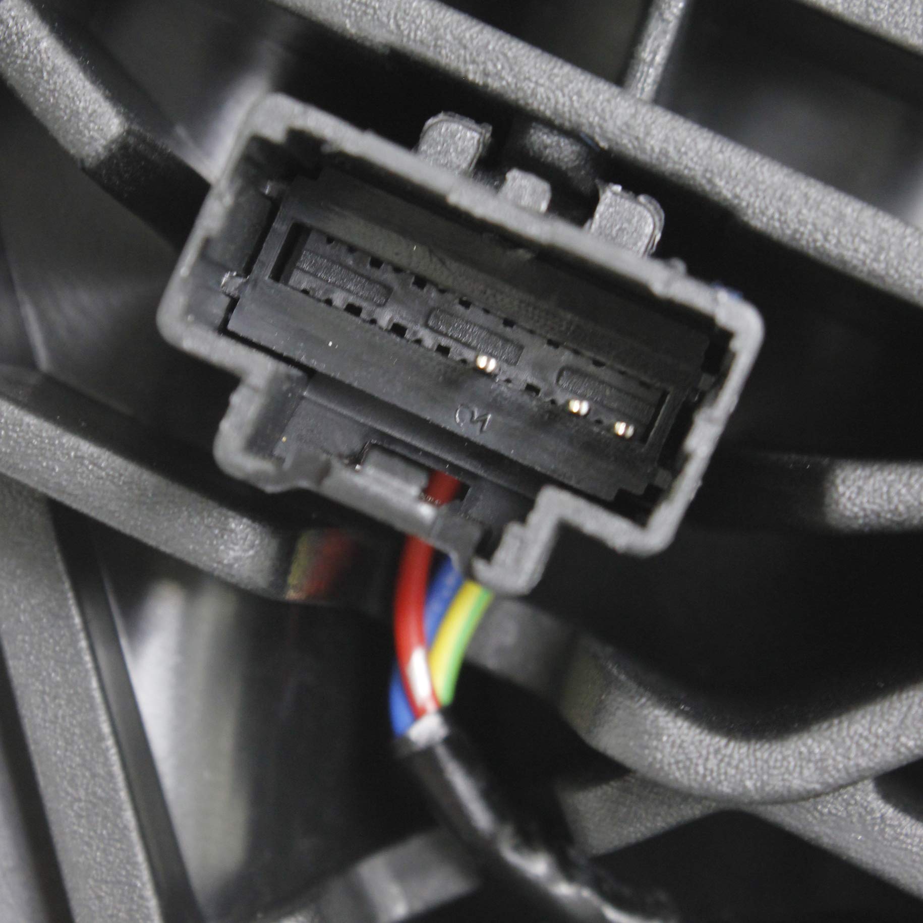 Kool Vue Passenger Side Power Non-Heated Mirror for Ford Explorer 2011-2015 Manual Fold With Spotter Glass; Without Signal Light, Memory & Puddle Lamp Textured