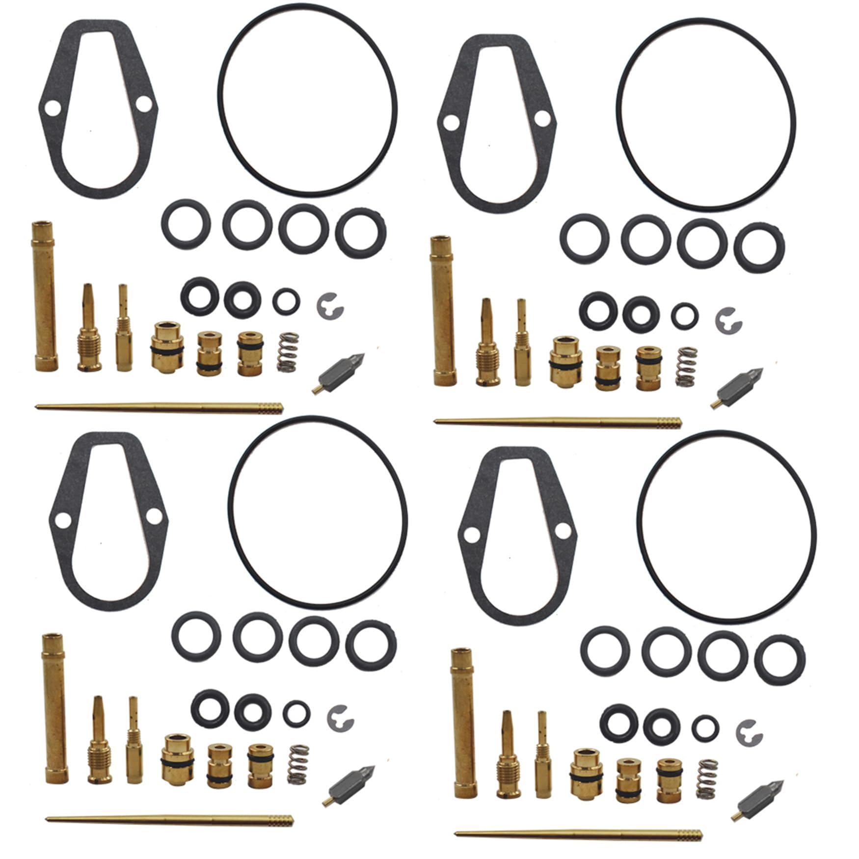 Wflnhb 4 Pcs Carburetor Carb Repair Kit Replacement For Honda Cb550 Cb550F Cb550K 1974-1976