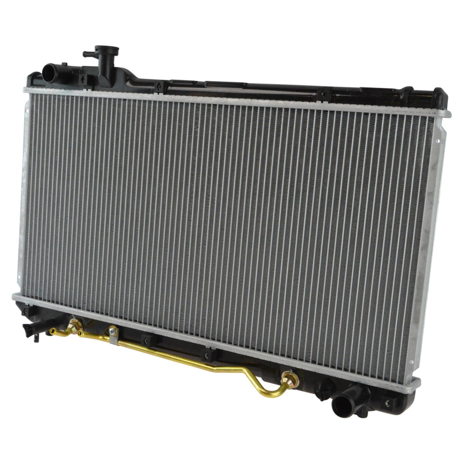 Trq Radiator Assembly Aluminum Core Compatible With 96-00 Toyota Rav4 Cu1859 Cu2292 To3010159 To3010161