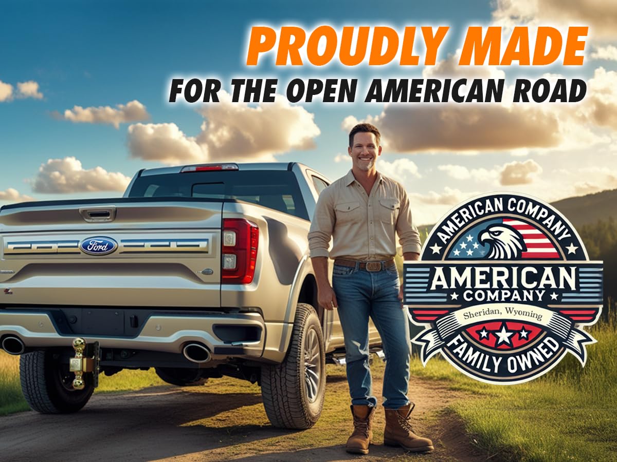 Adjustable Drawbar Trailer Hitch - 20,000 Lbs, Fits 2 And 2-5/16 Inch Balls, Us Gov Tested & Certified, For Rv Towing, Motorcycl