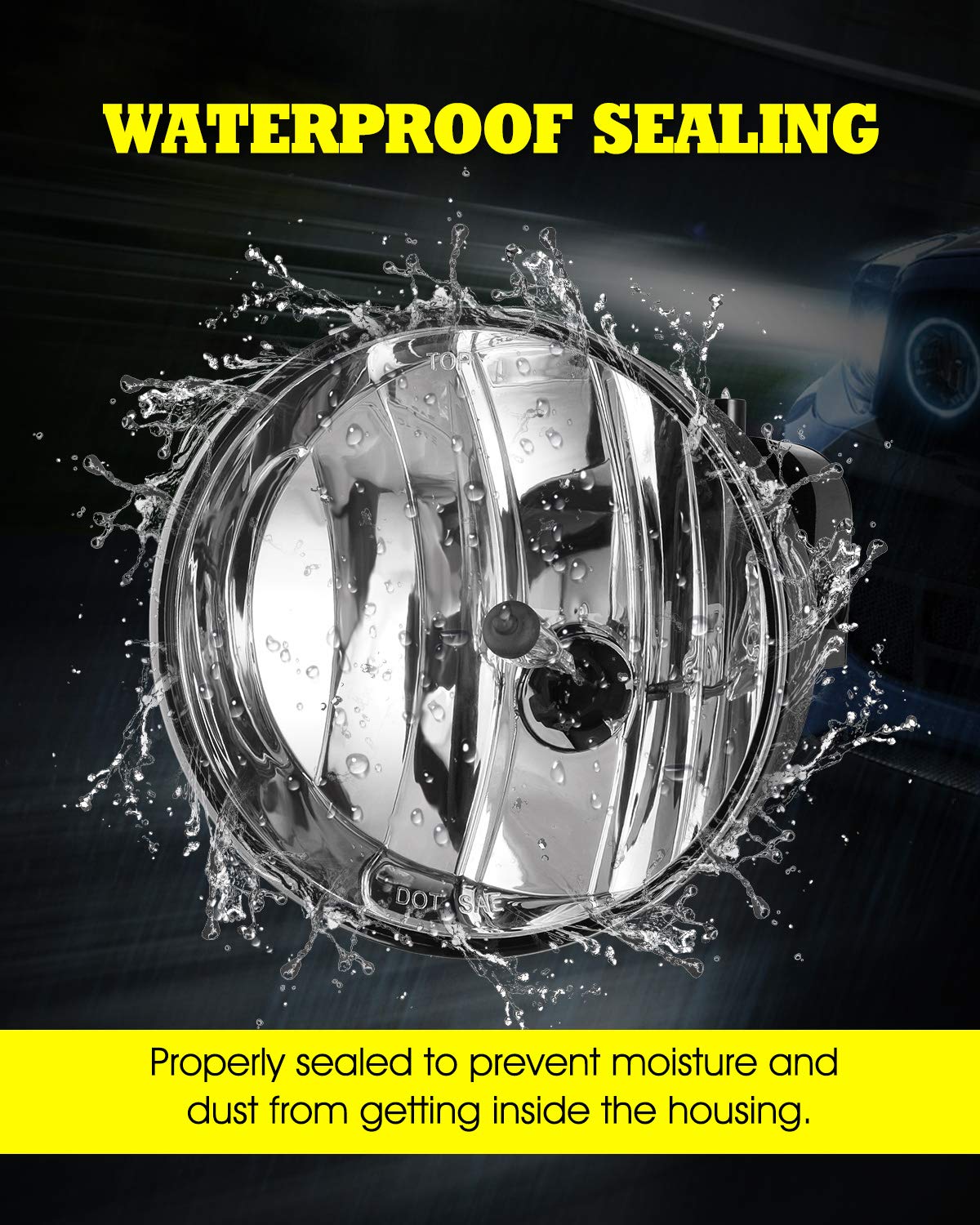 Autowiki Fog Lights For 2002-2009 Gmc Envoy Oem Replacement Fog Lamps 2Pcs With Clear Lens