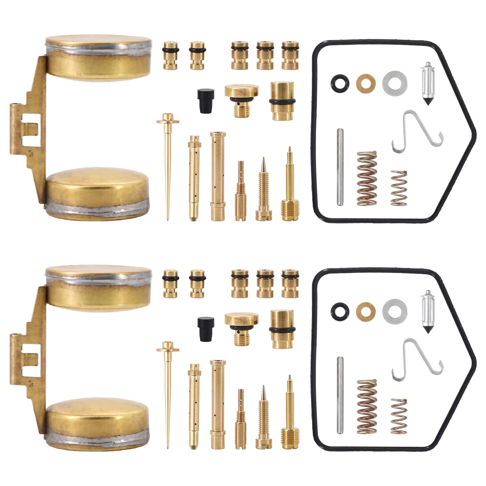 Kipa Carburetor Rebuild Repair Kit With Float Replace For 1970-1973 Cb350 Cl350 Twins, Carb # 3D, 722A, 726A & 728A On Engine Nu