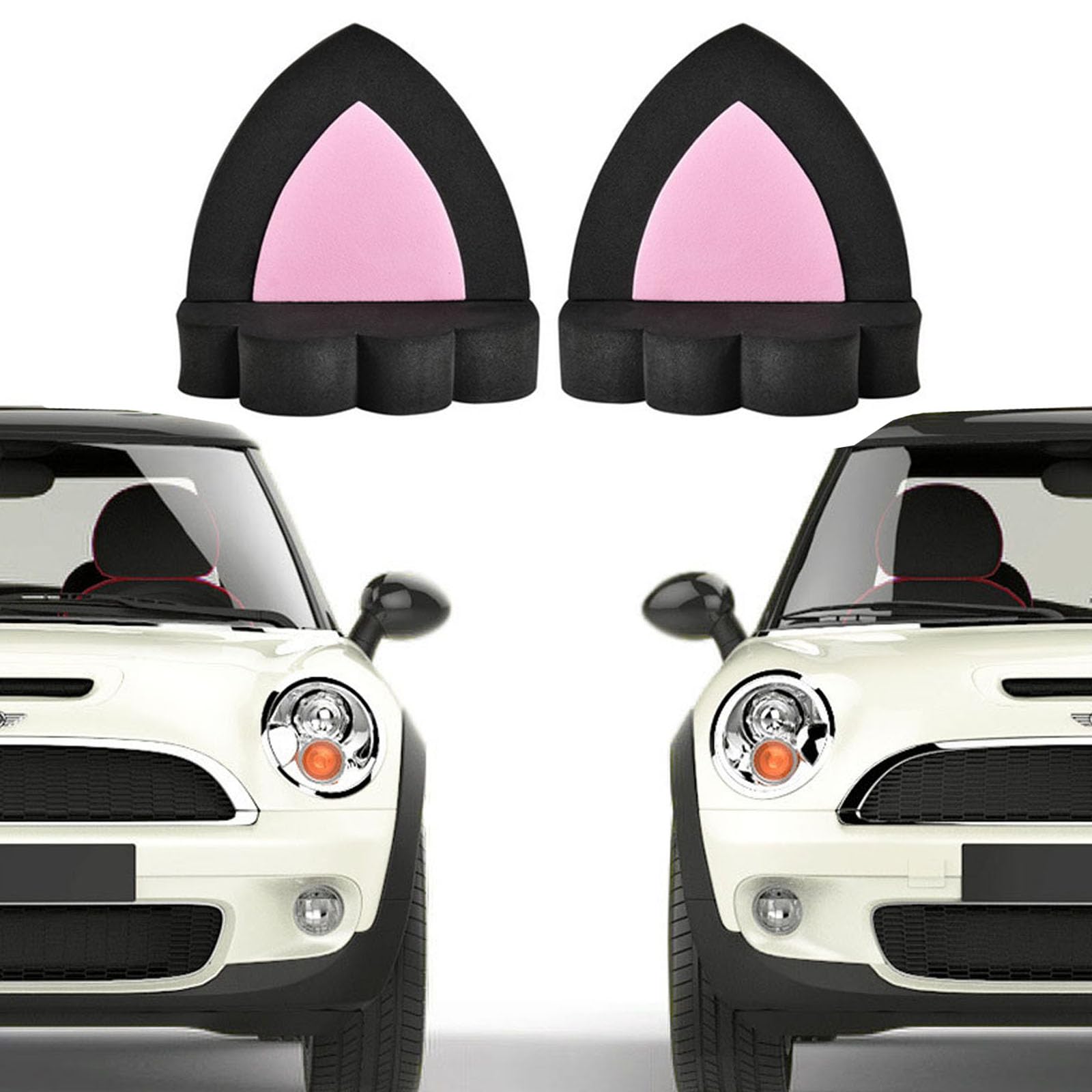 Car Roof Decoration 3D Bumper Hood Stickers, Universal Lovely Creative Green Grass Bean Sprout Car Exterior Helmet Sticker Decal