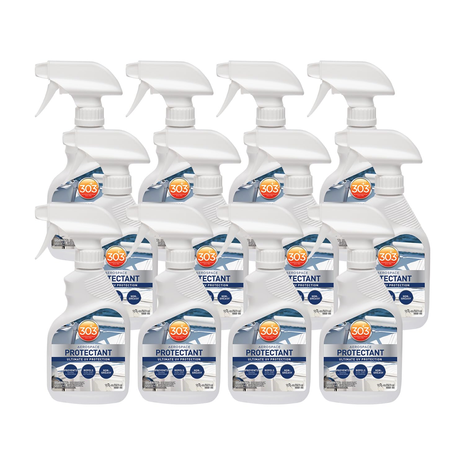 303 Marine Aerospace Protectant - Uv Protection - Repels Dust, Dirt, & Staining - Smooth Matte Finish - Restores Like-New Appear