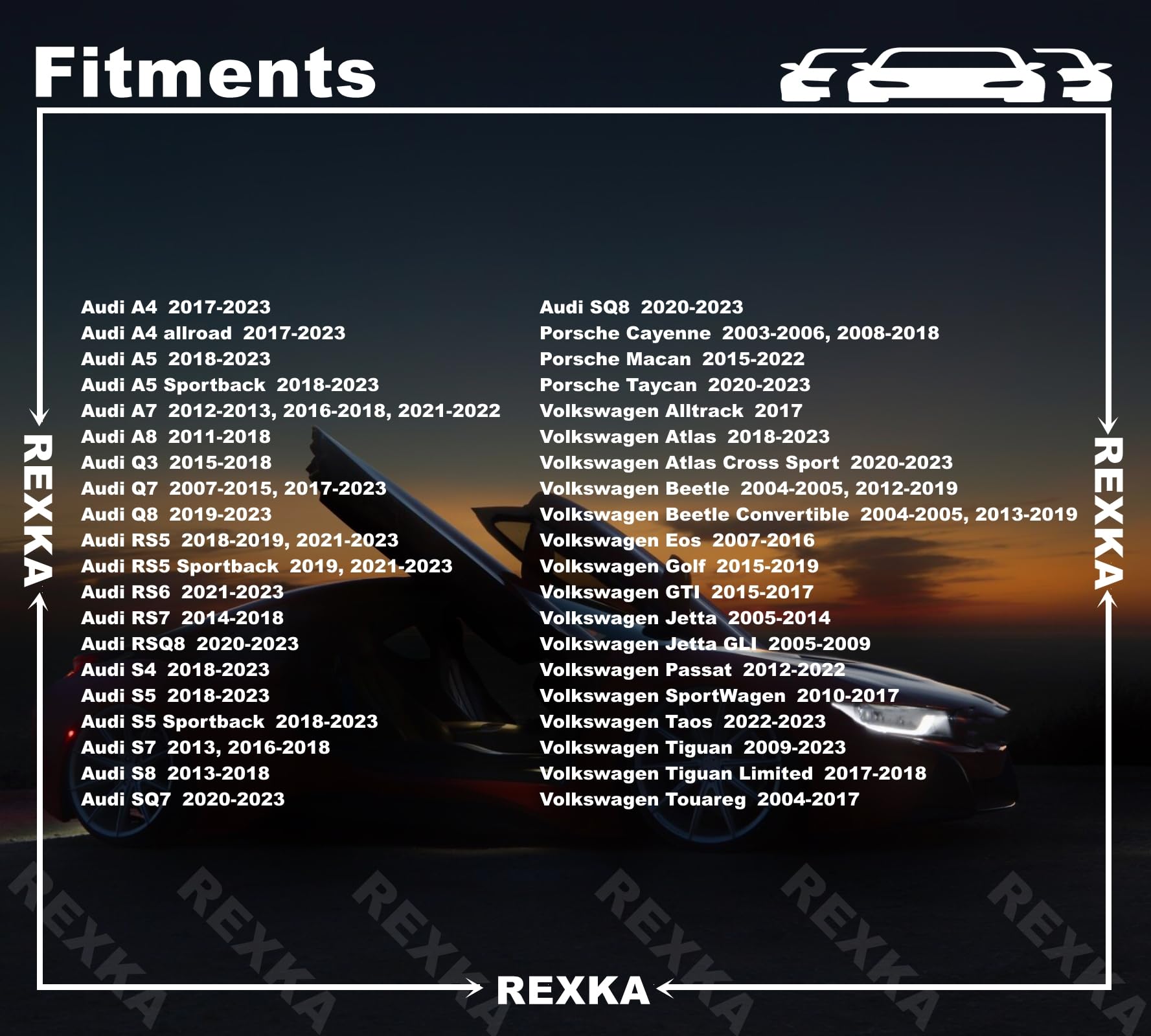 Rexka 30Pcs Fender Liner Splash Shield Under Cover Nut For Audi Volkswagon Porsche N90757901 N90352101