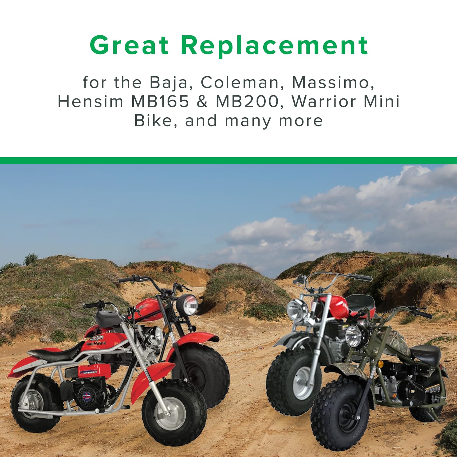 Alveytech 5 Mm X 5 Mm X 30 Mm Jackshaft Sprocket Key - Replacement For Baja, Coleman, Massimo, Hensim Mb165 & Mb200, Warrior Min