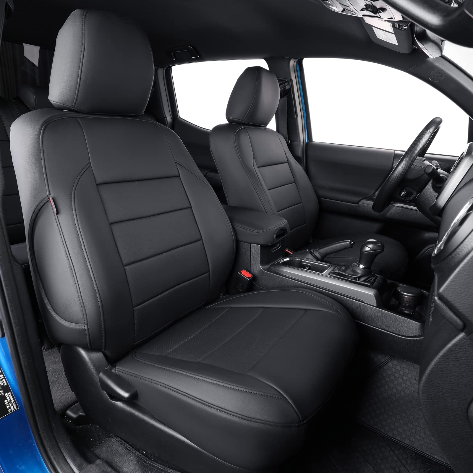 Coverdream Custom Fit Seat Covers For Toyota Tacoma Double Cab/Extended Cab/Crew Cab 2016 2017 2018 2019 2020 2021 2022 2023,Ful