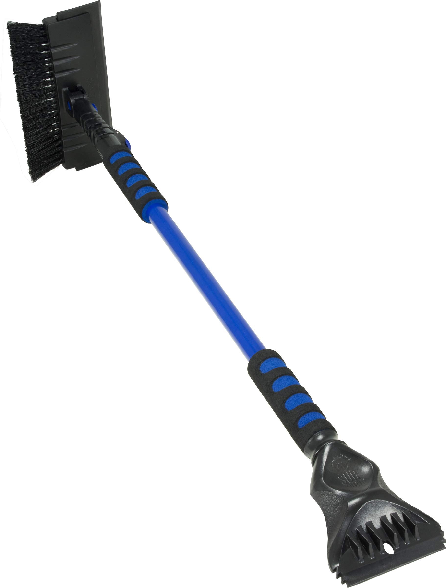 Subzero 14015 54'' Avalanche Snowbroom For Truck, Car With Pivoting Brush Head And Squeegee
