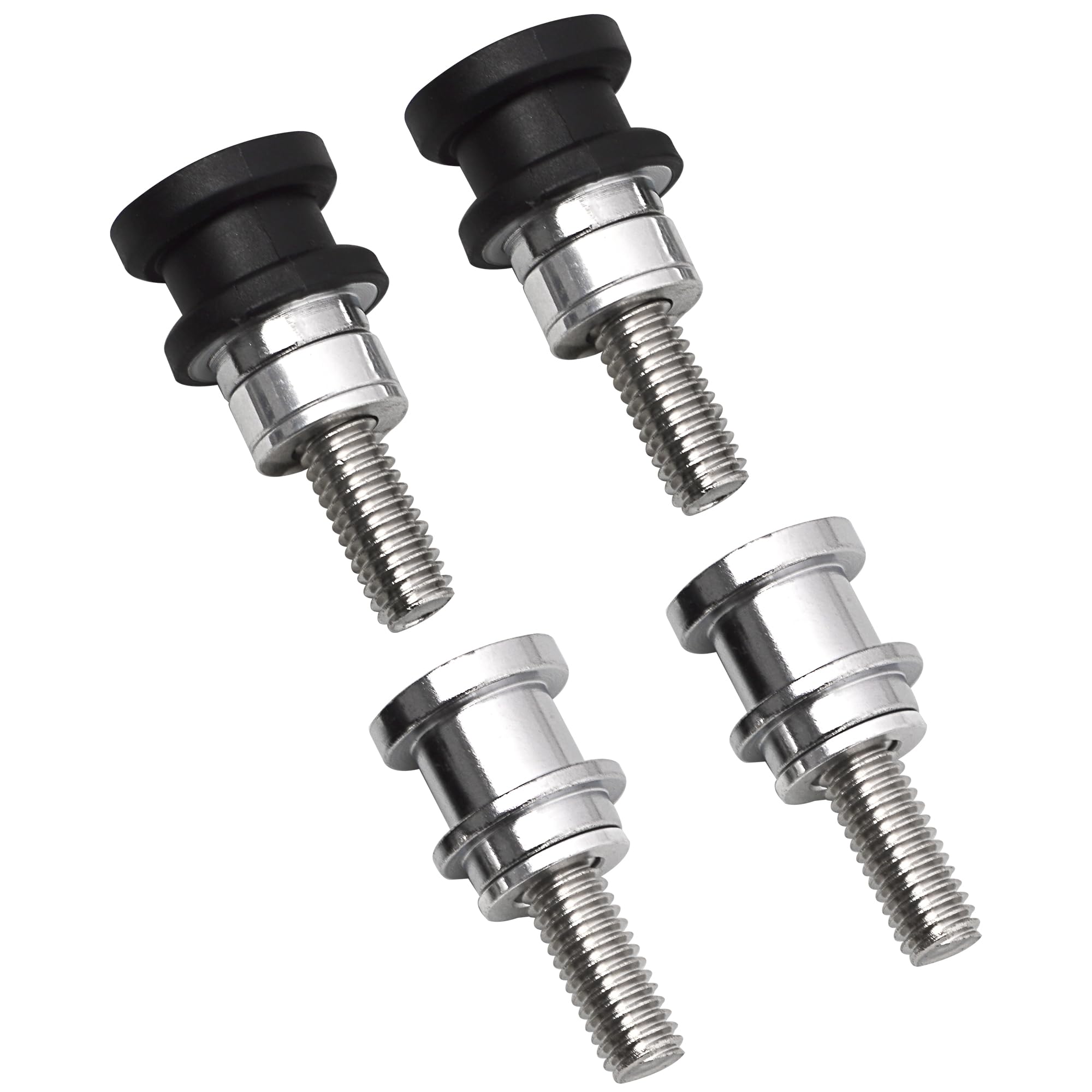 Wowtk Detachables Sissy Bar Luggage Rack Tour Pack Rack Docking Hardware Kit Fits For Harley Softail Flde, Flhc, Flhcs, Flsl, Fxbb And Fxst Models 2018-2024