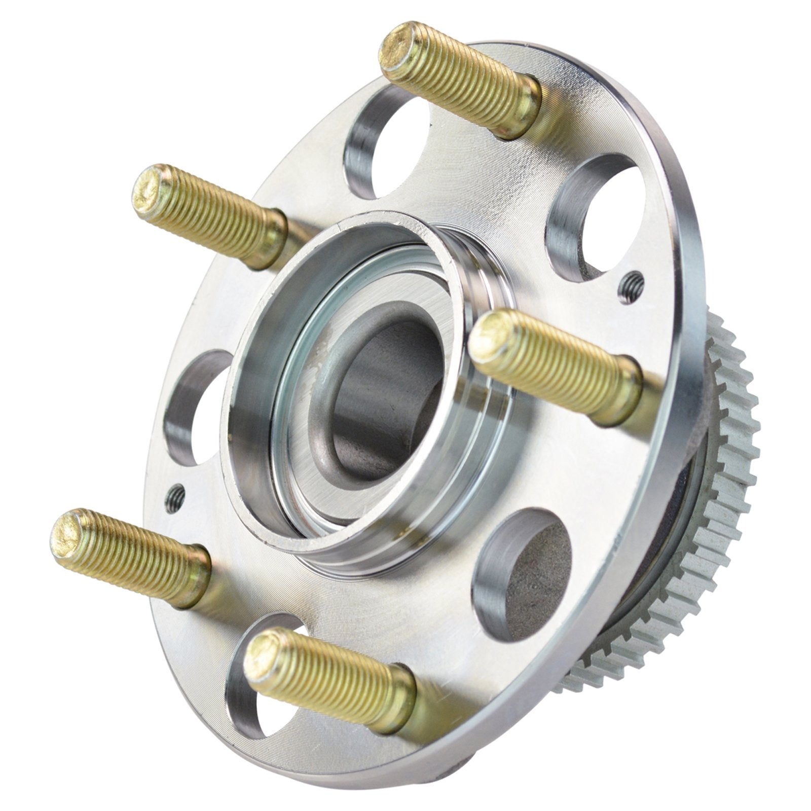 Trq Rear Left Right Wheel Hub Bearing Assembly Driver Passenger Side Compatible With 2004-2008 Acura Tl 2003-2007 Honda Accord