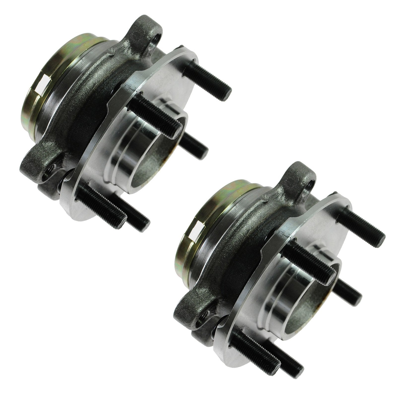 Trq Front Wheel Hub Bearings Assembly Set Compatible With 2007 Nissan Altima