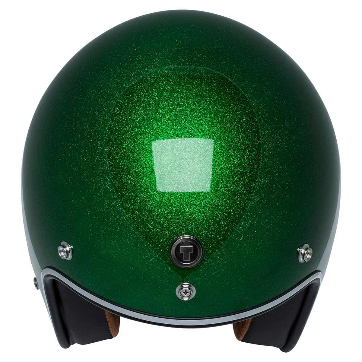 Torc (T50 Route 66) 3/4 Helmet With Super Flake Speciality Paint (Limecycle Green, X-Small)