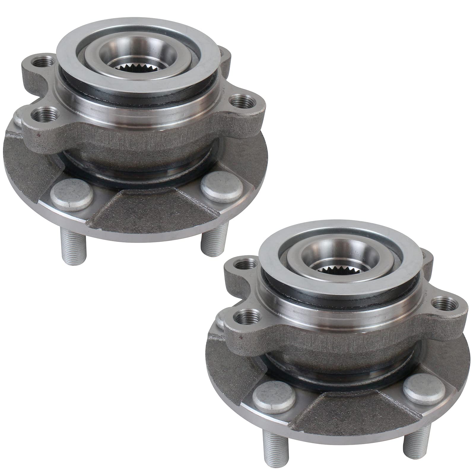 Parod Pair 513298 Front Wheel Hub And Bearing Assembly Compatible With 2008-2013 Nissan Rogue, 2014-2015 Rogue Select, 2008-2012