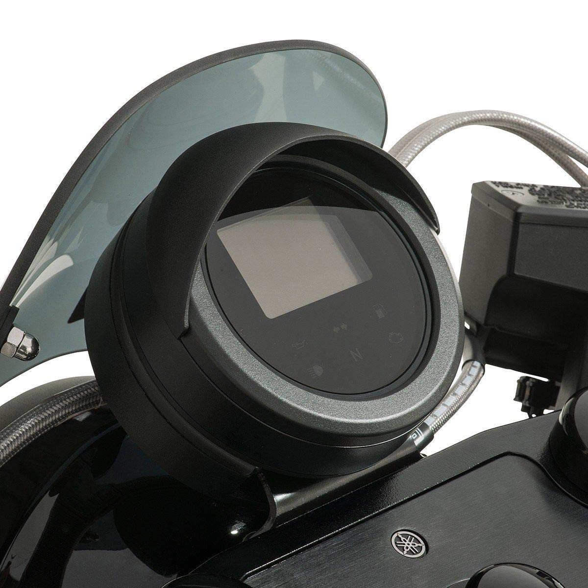 Genuine Yamaha Accessories Speedometer Visor (Black) Compatible With 14-18 Yamaha Bolt