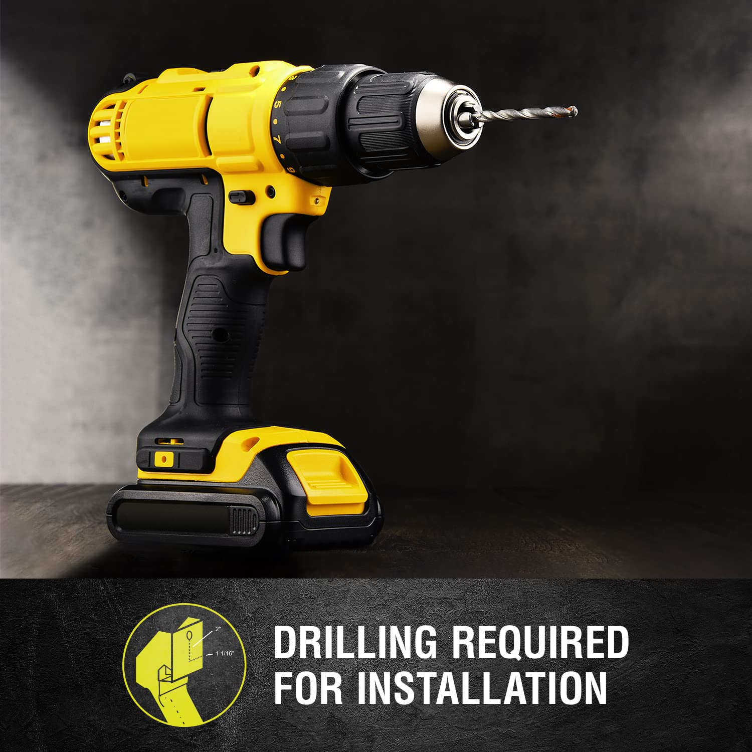 Bully BBS-1103 Black Aluminum Side Step Set, 2 Pieces with Mounting Brackets - Fits Chevy, Ford, Toyota, GMC, Dodge RAM, Jeep