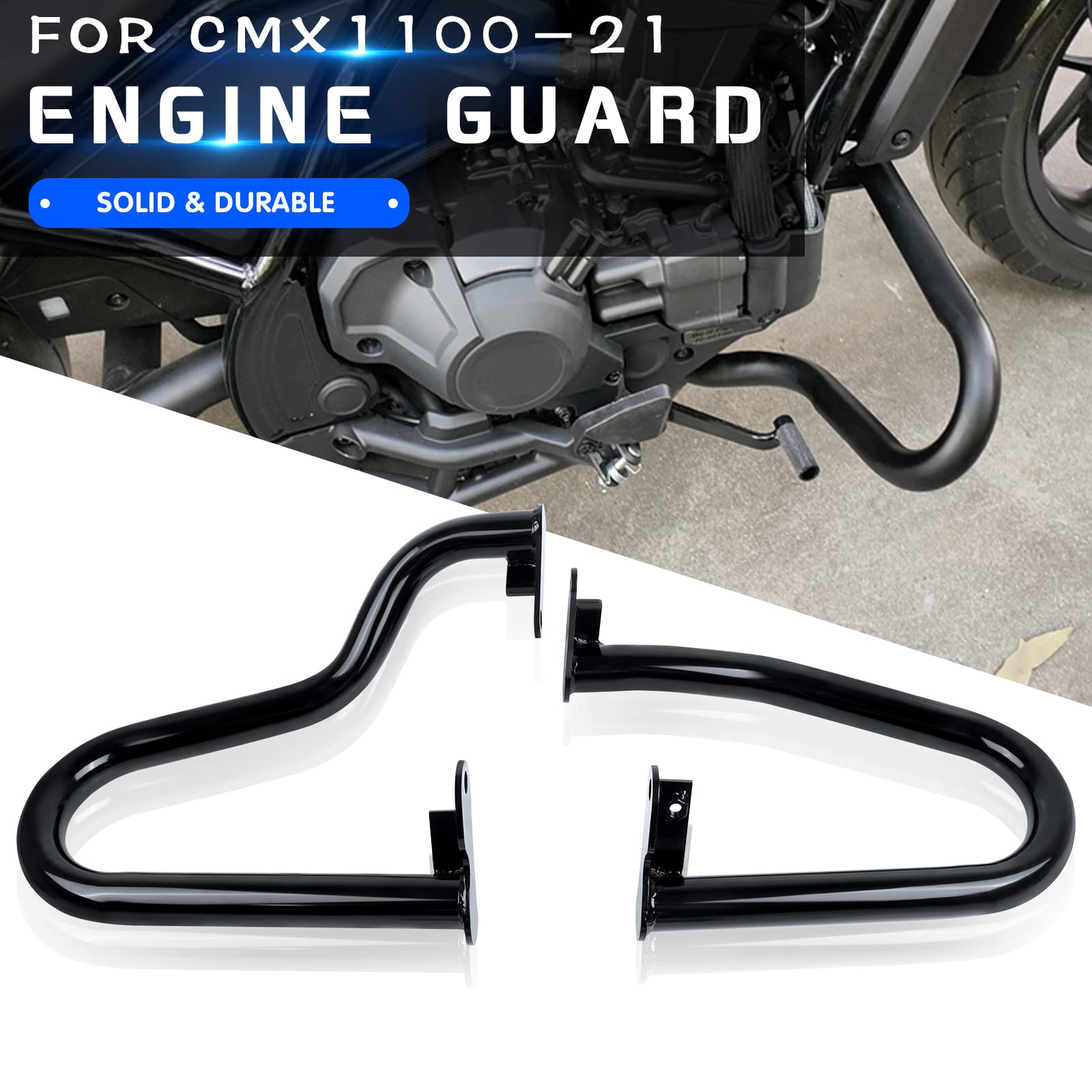 BAIONE Engine Guard Highway Crash Bars Replacement for Honda Rebel 1100 DCT CMX1100 CMX 1100 2021 2022 2023 Motorcycle Falling P