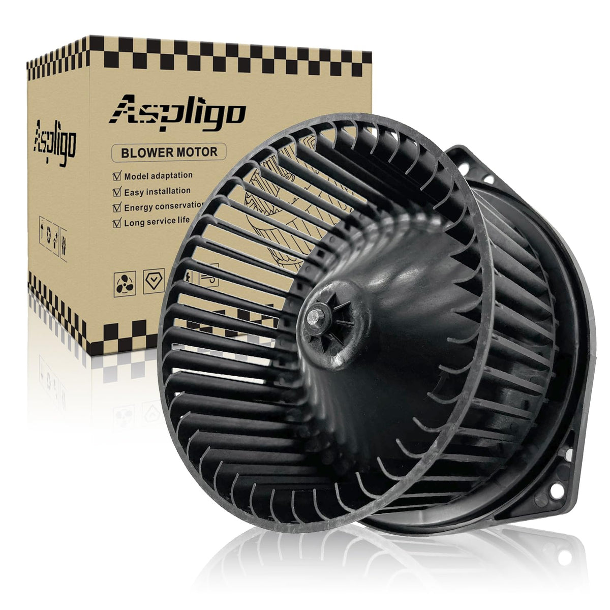 Aspligo 700044 Ac Heater Blower Motor Fan Assembly Fit For Infiniti G20 1999-2002, I 30 1996-1999, Qx4 1997-2003 For Nissan Maxi