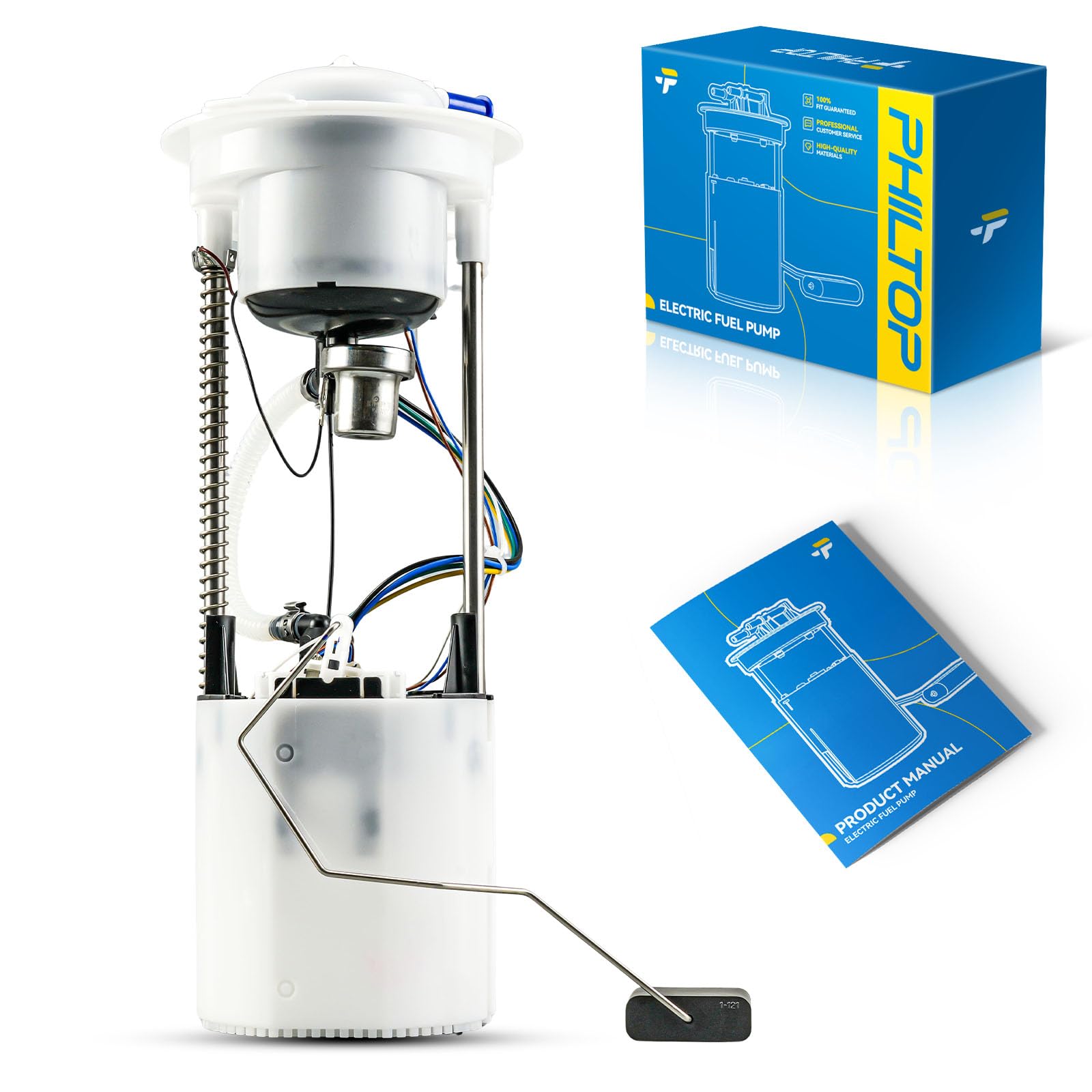 PHILTOP FG2087 Electric Fuel Pump Assembly Fit for Q5 2013-2017, SQ5 2014-2017, Electric Fuel Pump Module Assembly Kit