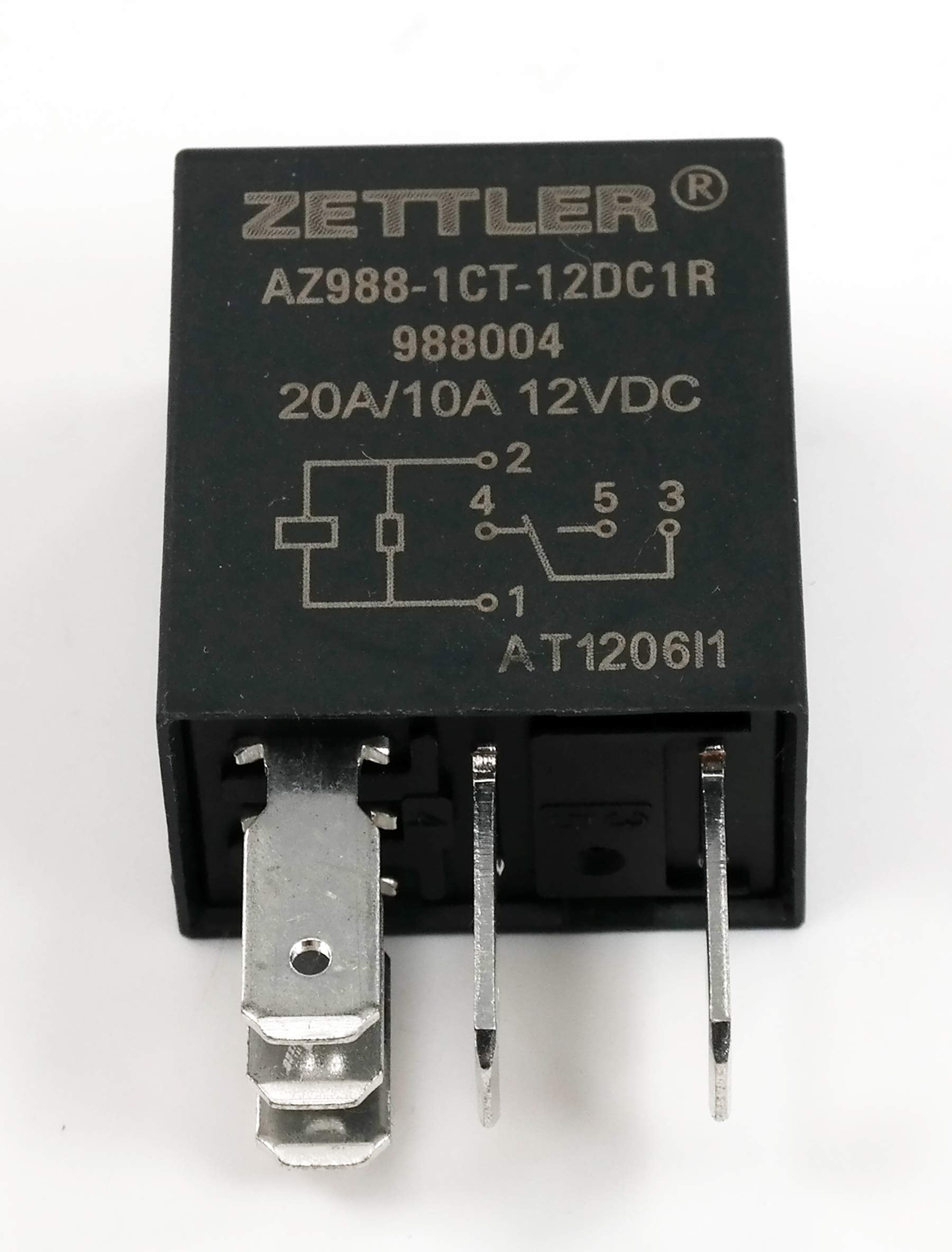 American Zettler Az988-1Ct-12Dc1R Automotive Relays By American Zettler
