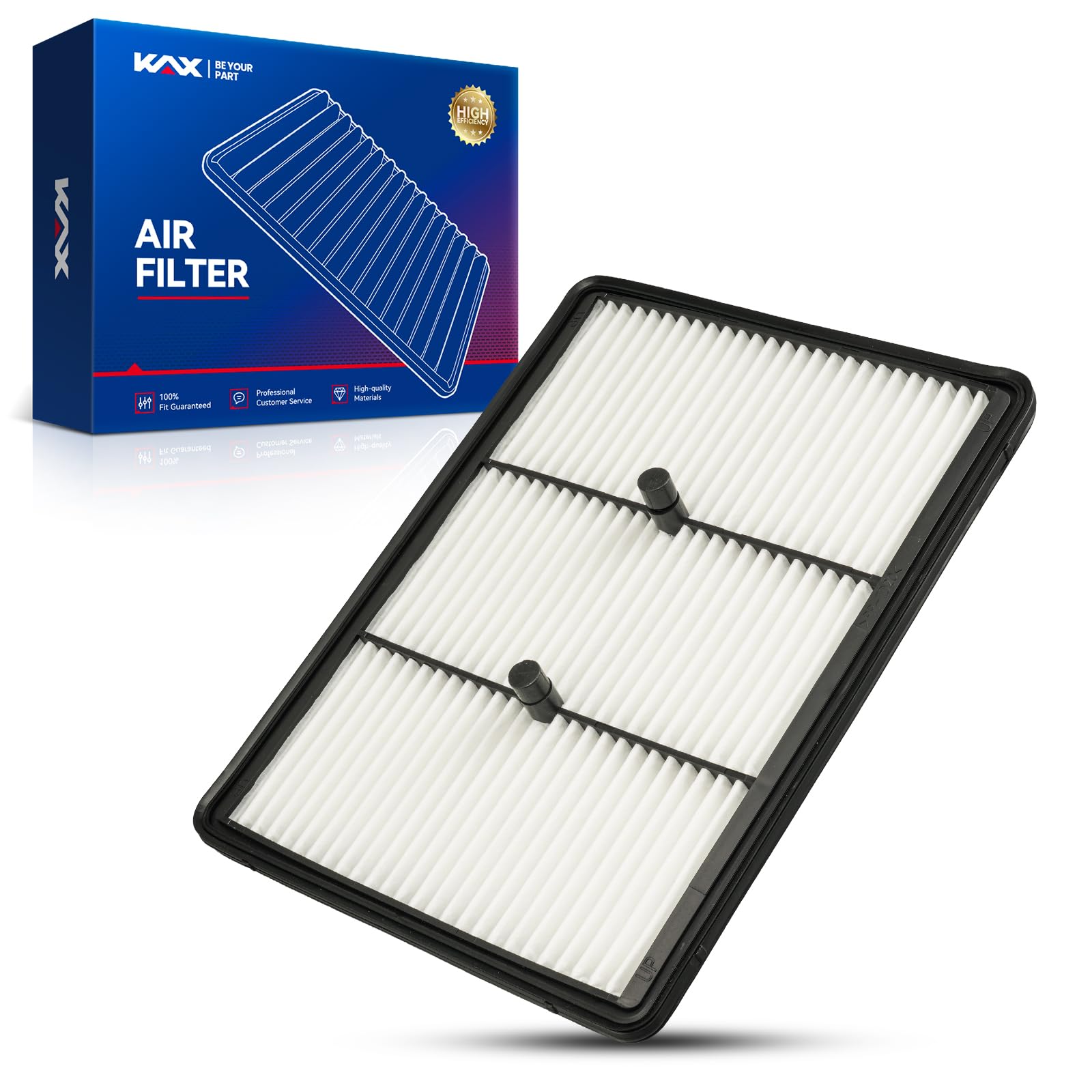 Kax Engine Air Filter, Ca12841 Replacement For Kia Niro 2017 2018 2019 2020 2021 2022, Hyundai Ioniq 2017