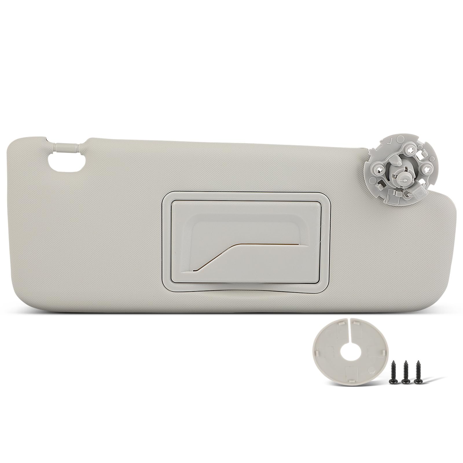 Scitoo Car Sun Visor Assbembly Fit For 2012-2015 For Chevy Sonic Grey Without Sunroof(Right Passenger Side)