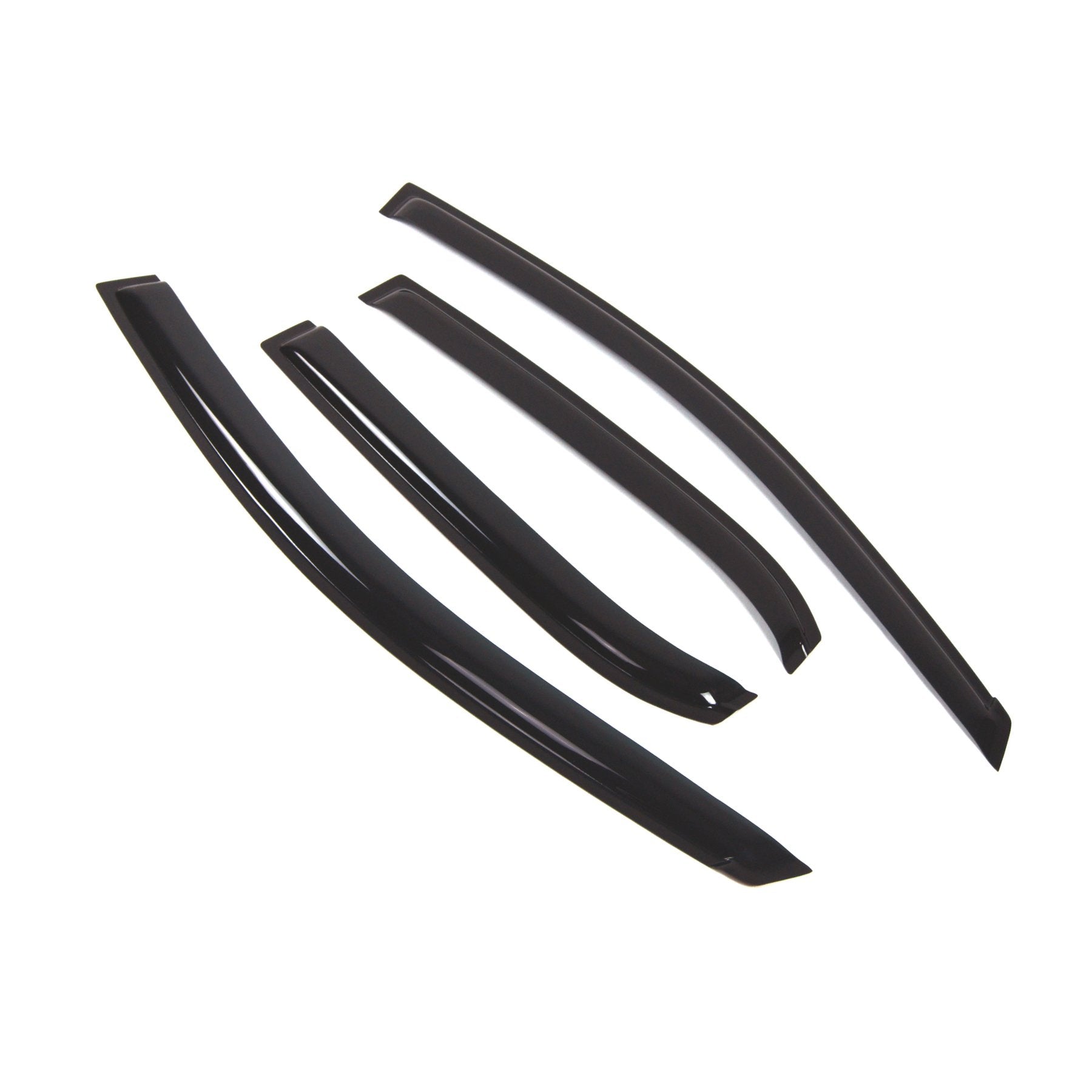 Car Window Rain Guard | Outside Mount Visors Auto Side Window Deflectors | Windows Visor Rain Shields Compatible With 2009-2013