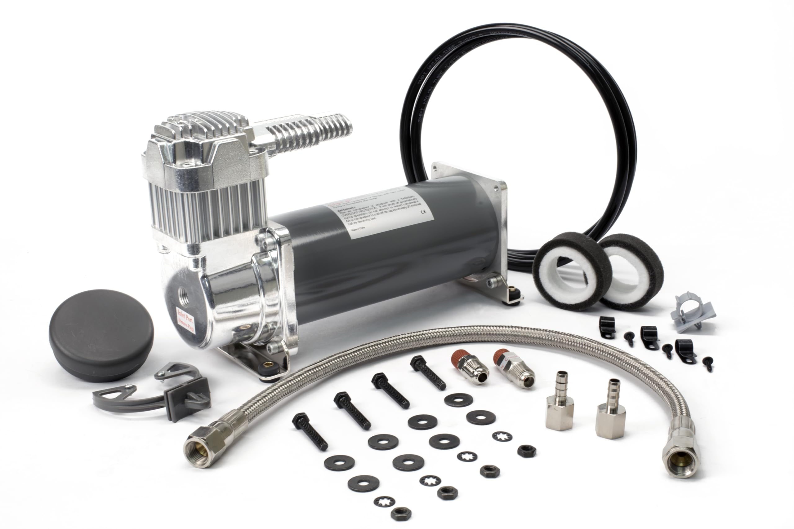 Viair Industrial Grade (ig) 450 Series heavy duty air compressor, 12-volt, 150 psi, 100% duty cycle, 45050