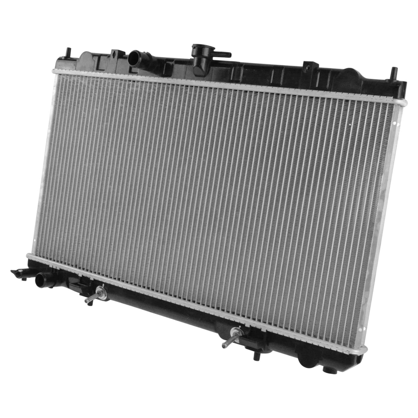 Trq Radiator Assembly Aluminum Core Compatible With 00-06 Nissan Sentra Cu2346 Ni3010135