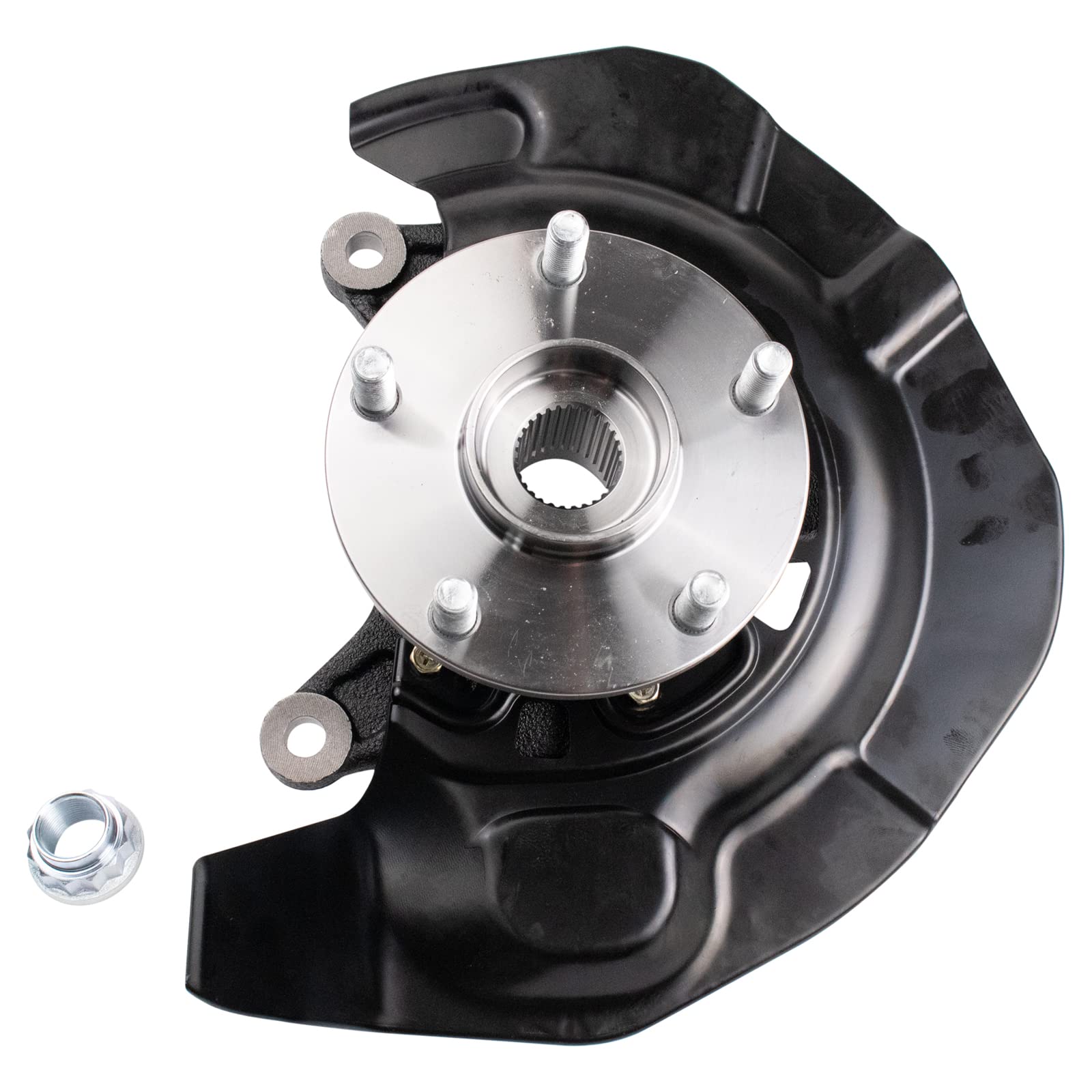 Trq Front Driver Side Loaded Steering Knuckle For Toyota Highlander